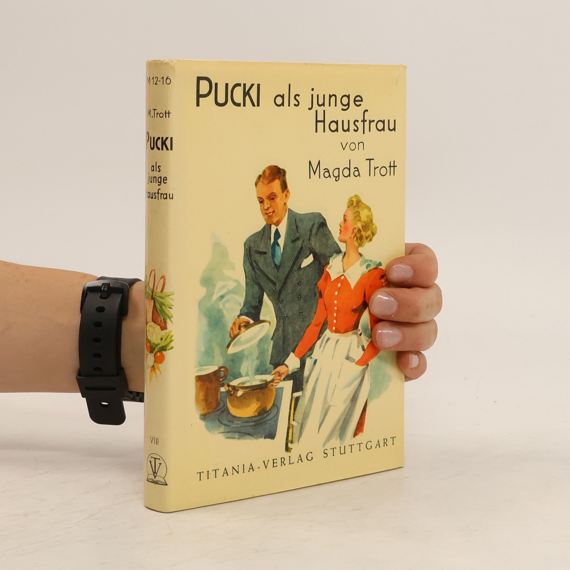 Magda Trott Pucki als junge Hausfrau