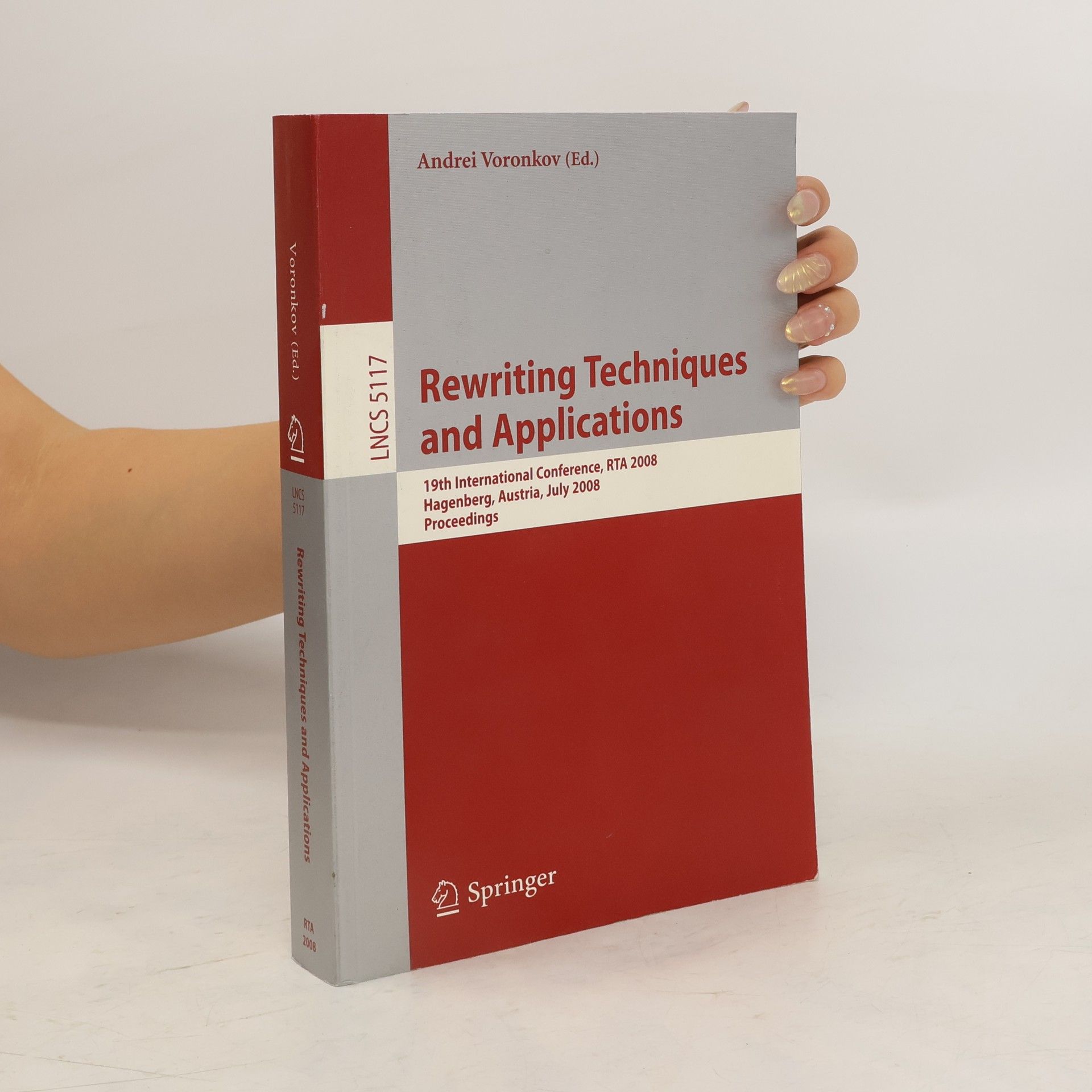 Andrei Voronkov Rewriting techniques and applications