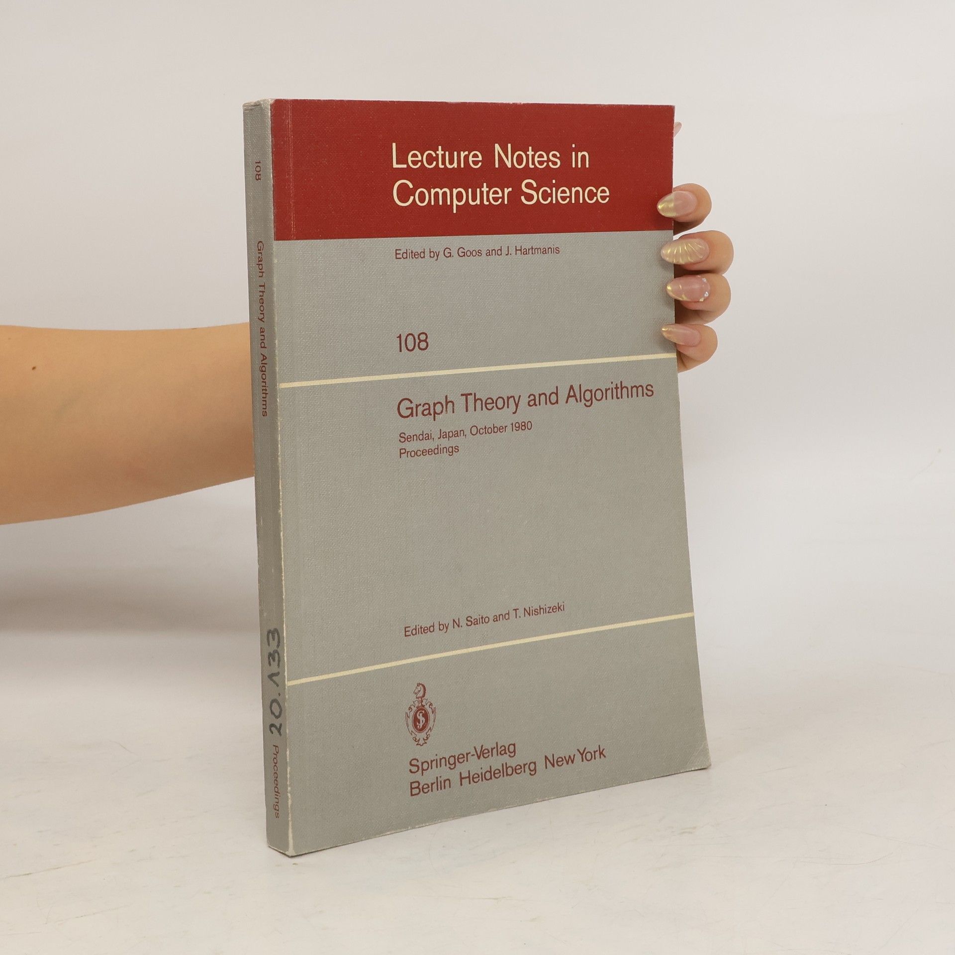 N. Saito Graph Theory and Algorithms
