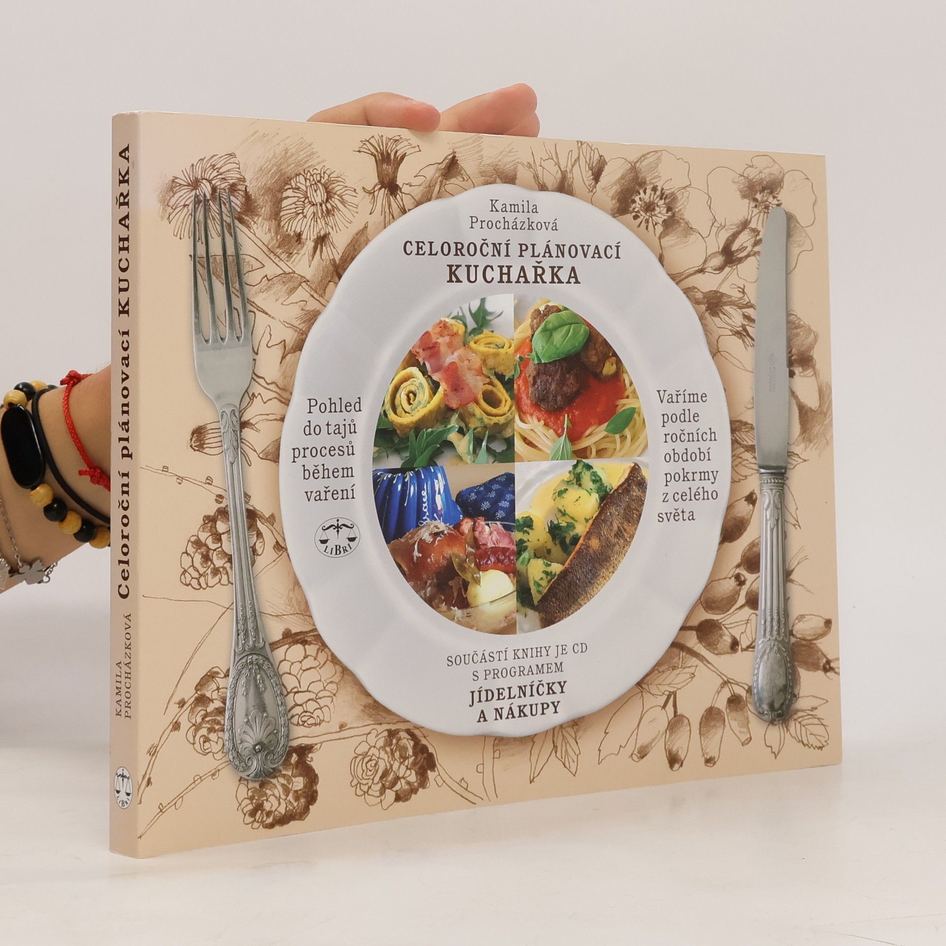 Kamila Procházková Celoroční plánovací kuchařka. Vaříme podle ročních období pokrmy z celého světa. Pohled do tajů procesů během vaření