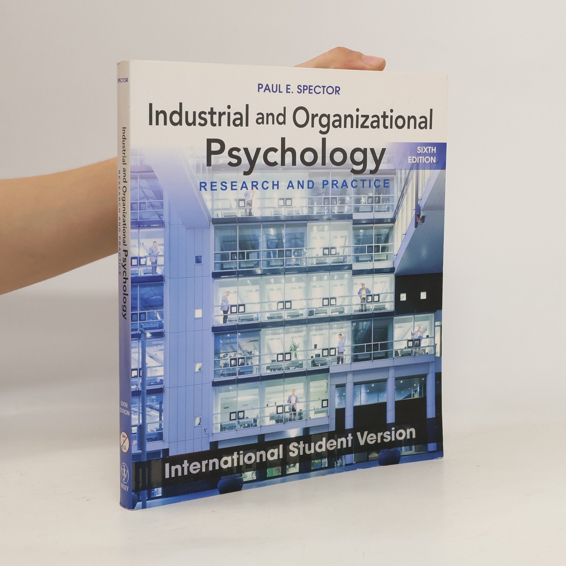 Paul E. Spector Industrial and Organizational Psychology