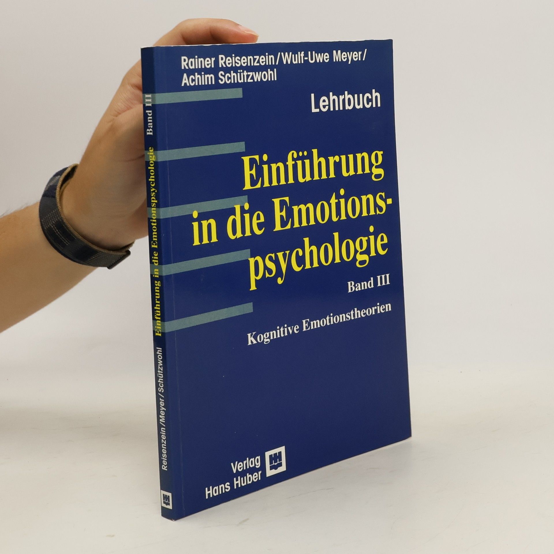 Wulf Uwe Meyer Einführung in die Emotionspsychologie