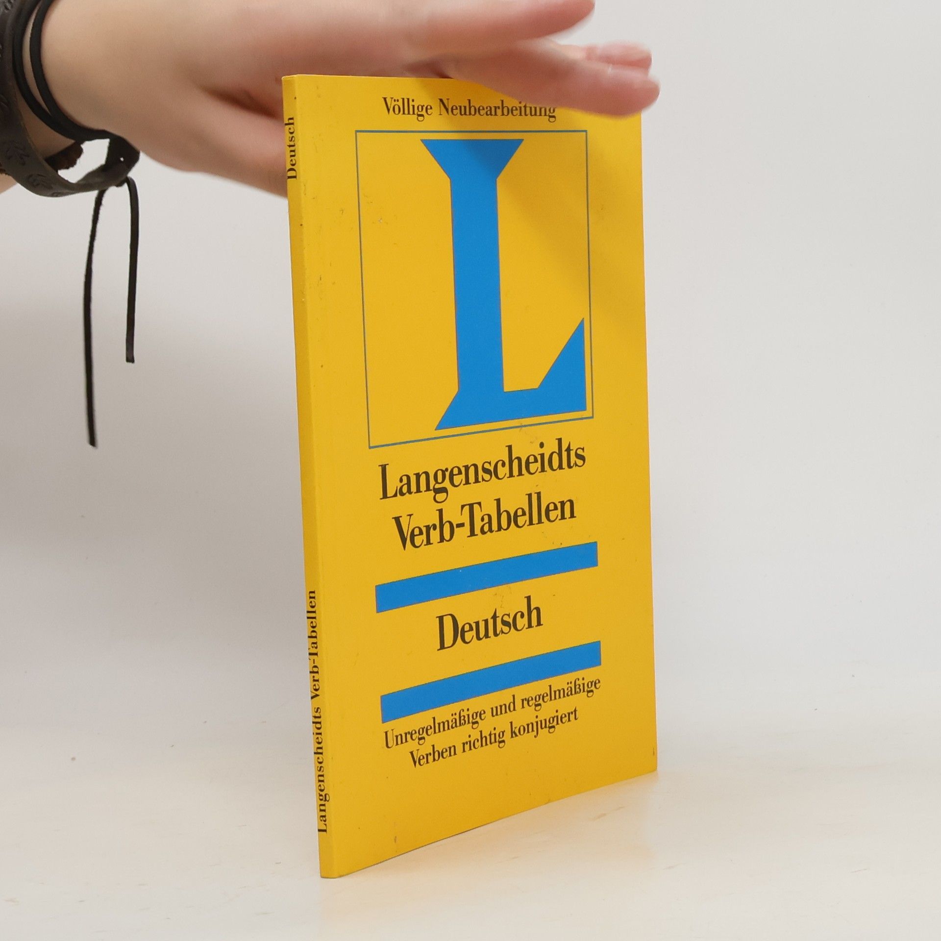 Collectif d'auteurs Langenscheidt Verb-Tabellen Deutsch