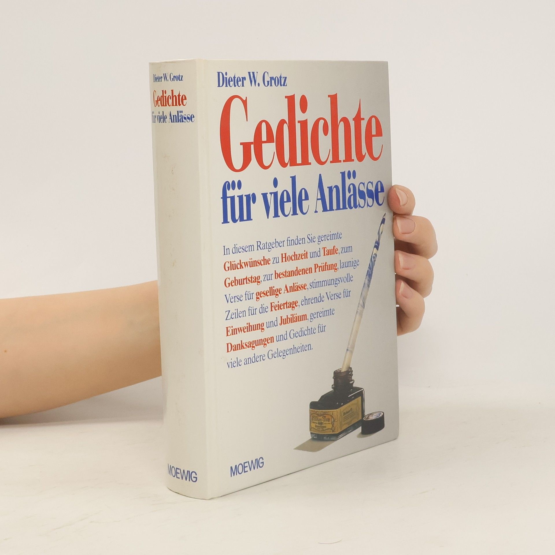 Dieter W. Grotz Gedichte für viele Anlässe