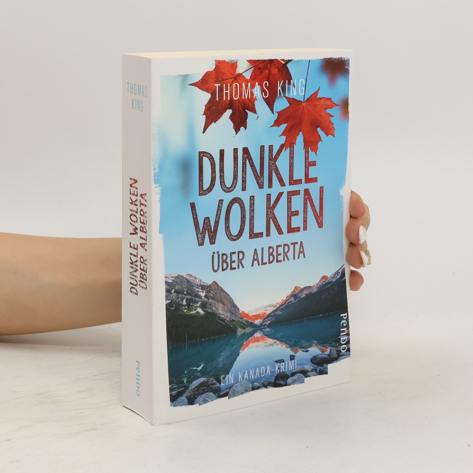 King Thomas Dunkle Wolken über Alberta