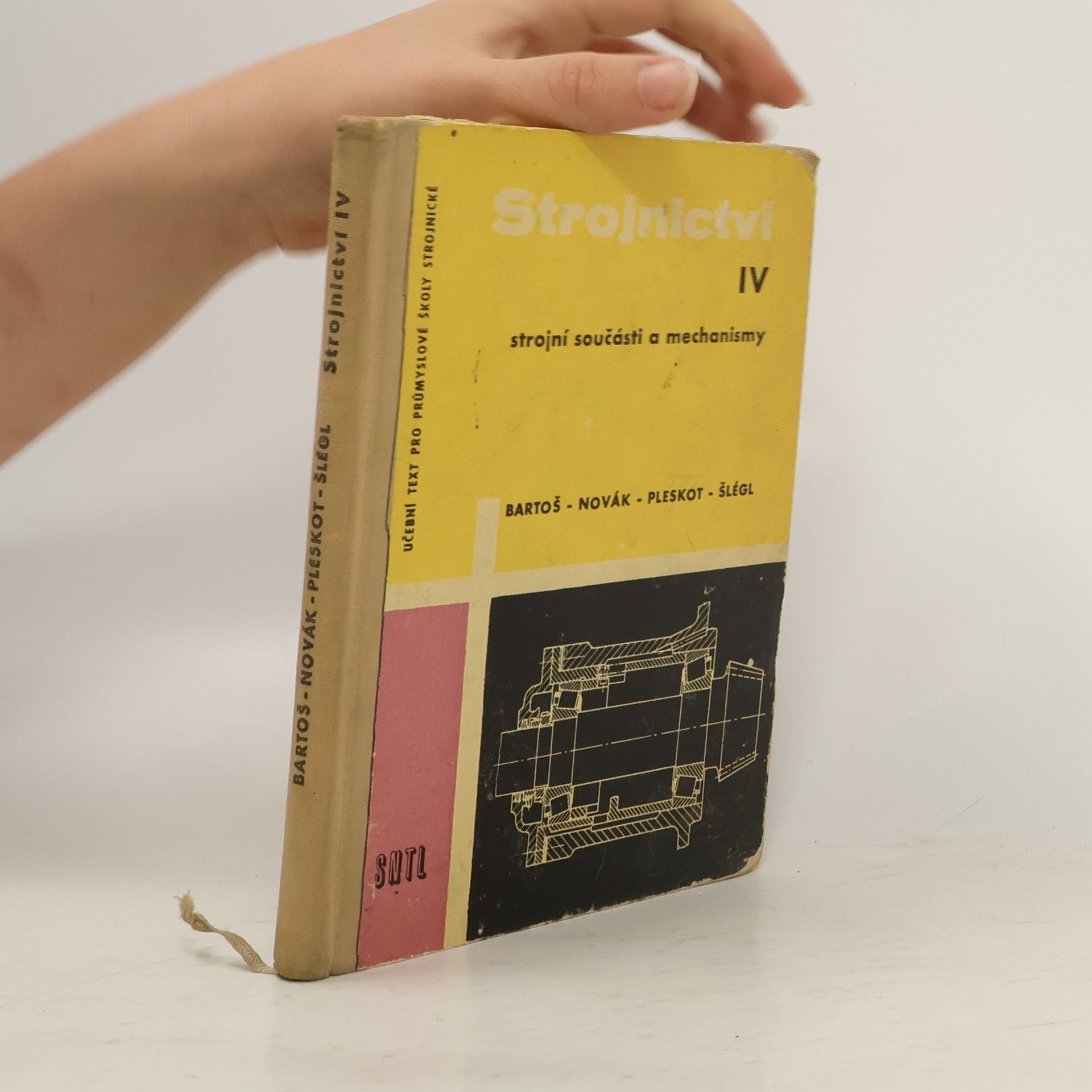 Josef Bartoš Strojnictví 4. díl. Strojní součásti a mechanismy