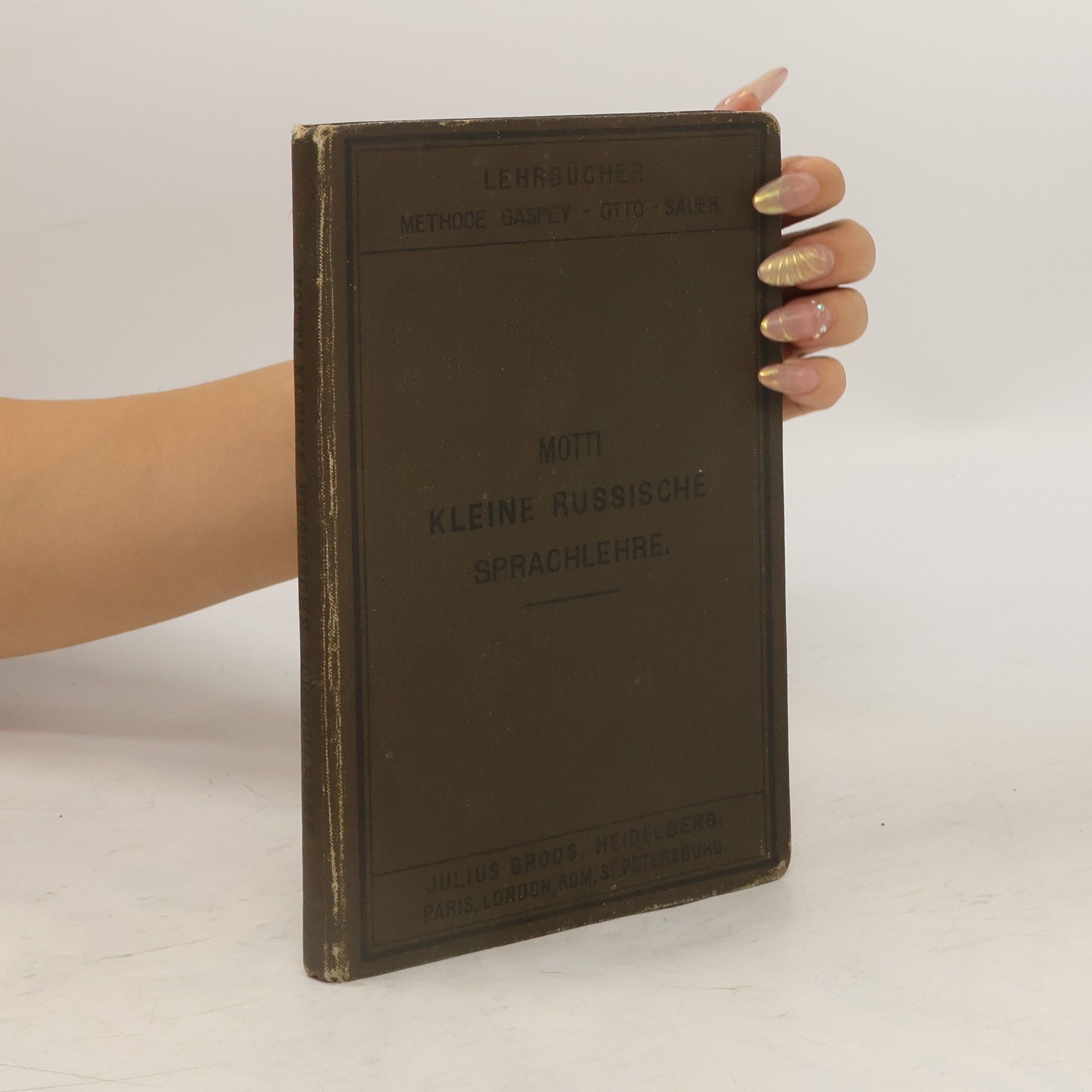 Pietro Motti Kleine russische Sprachlehre