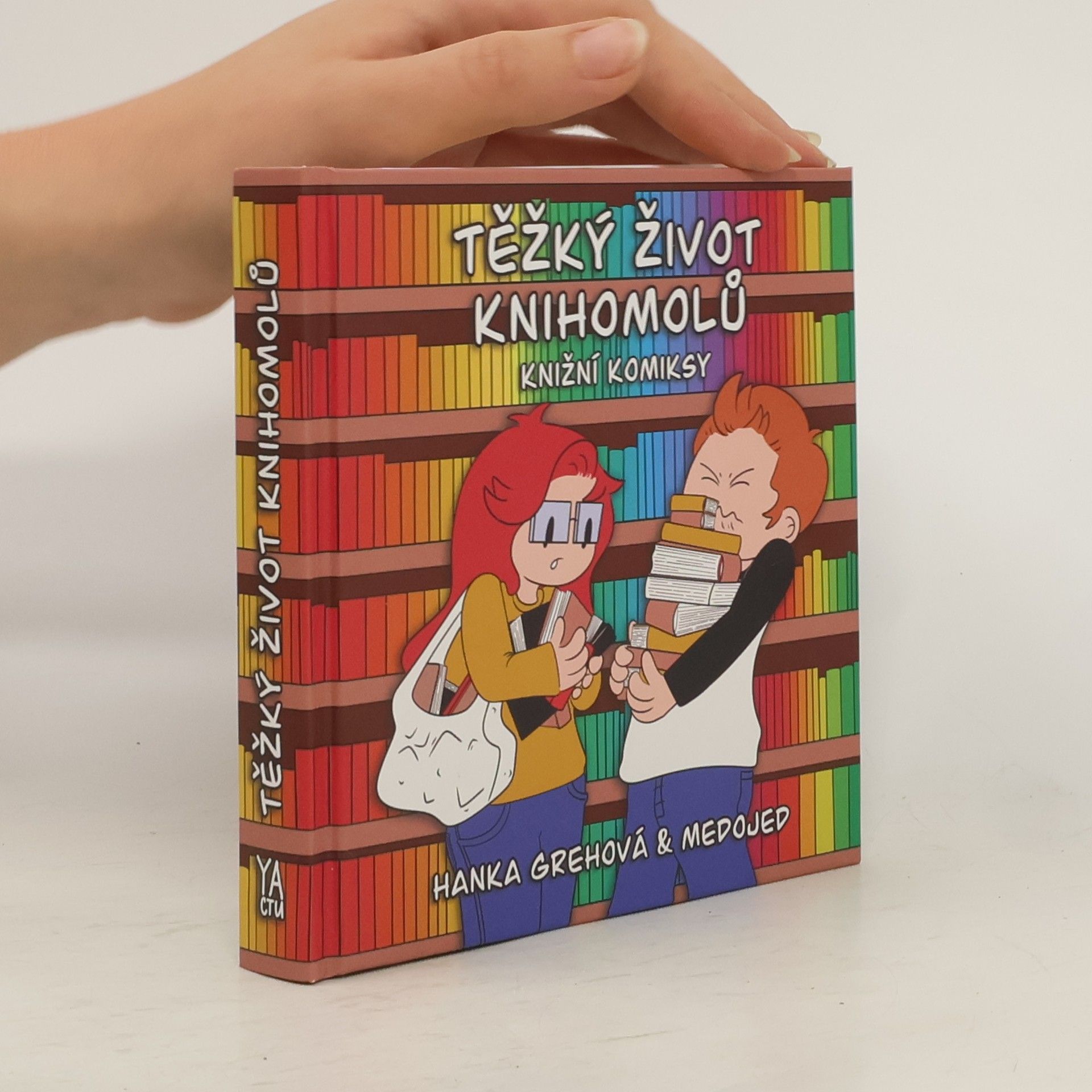 Medojed Těžký život knihomolů : knižní komiksy