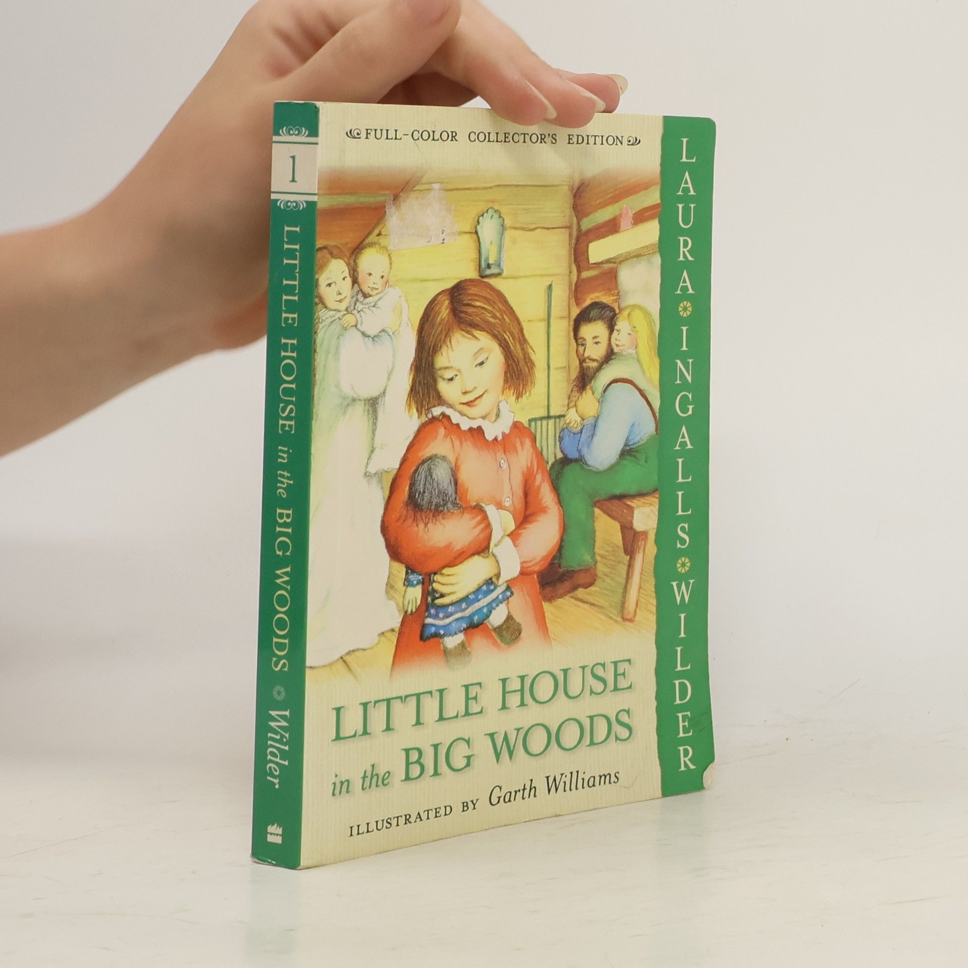 Laura Ingalls Wilder Little House in the Big Woods: Full Color Edition