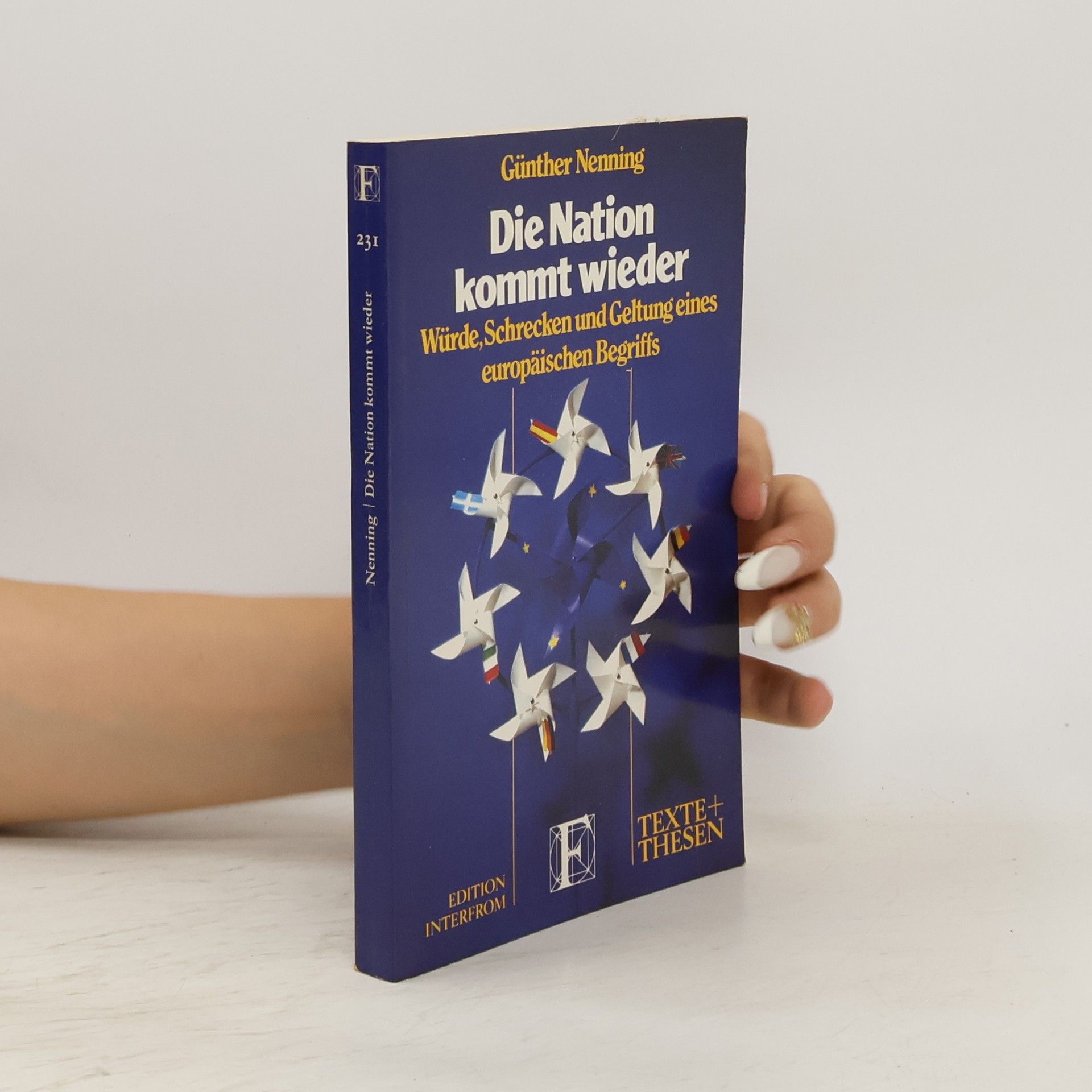 Günther Nenning Die Nation kommt wieder