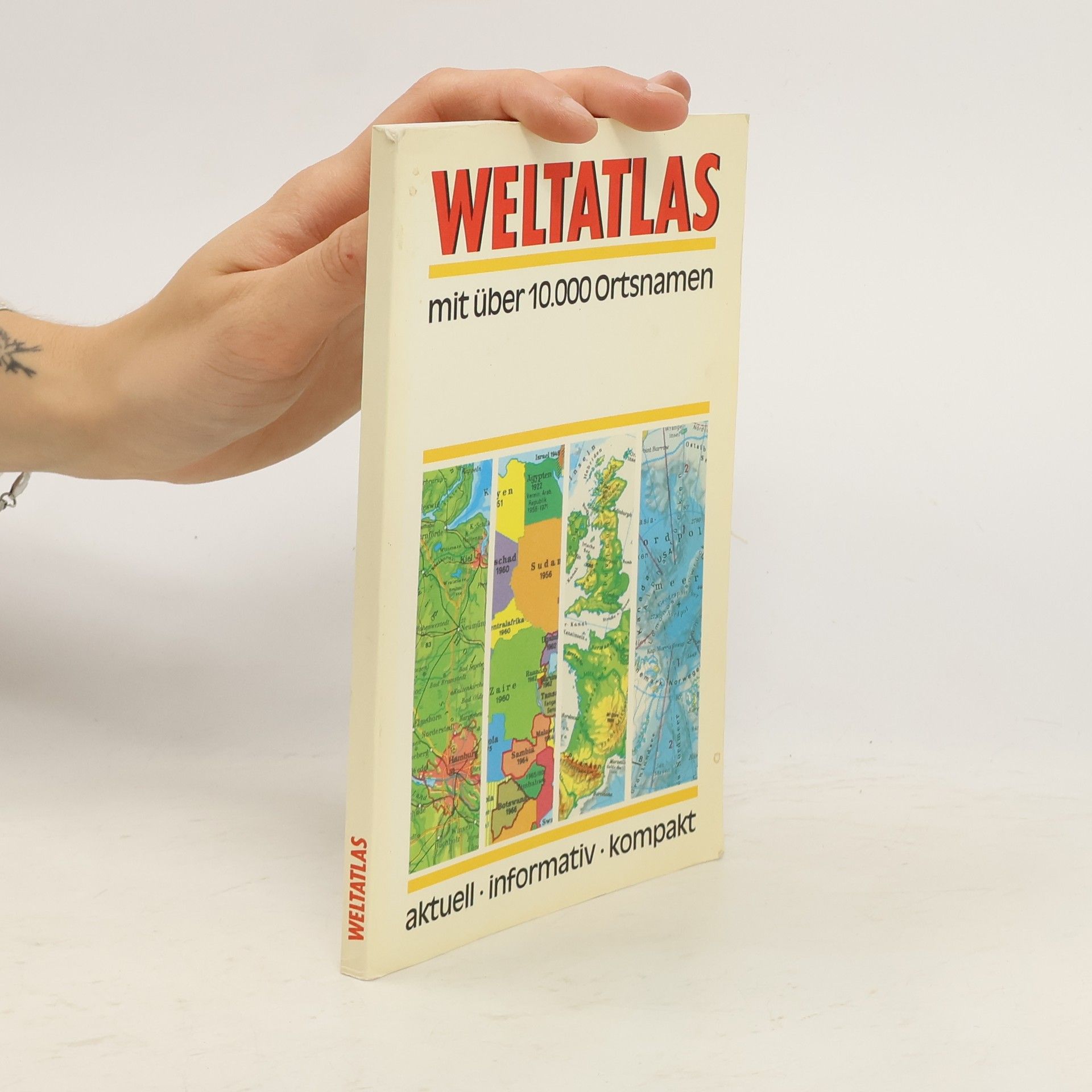 Kolektiv autorů Weltatlas mit über 10,000 Ortsnamen