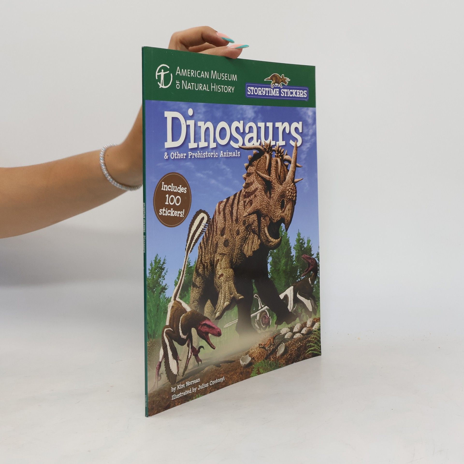 kolektiv Storytime Stickers Dinosaurs Americam Museum Natural His O/P