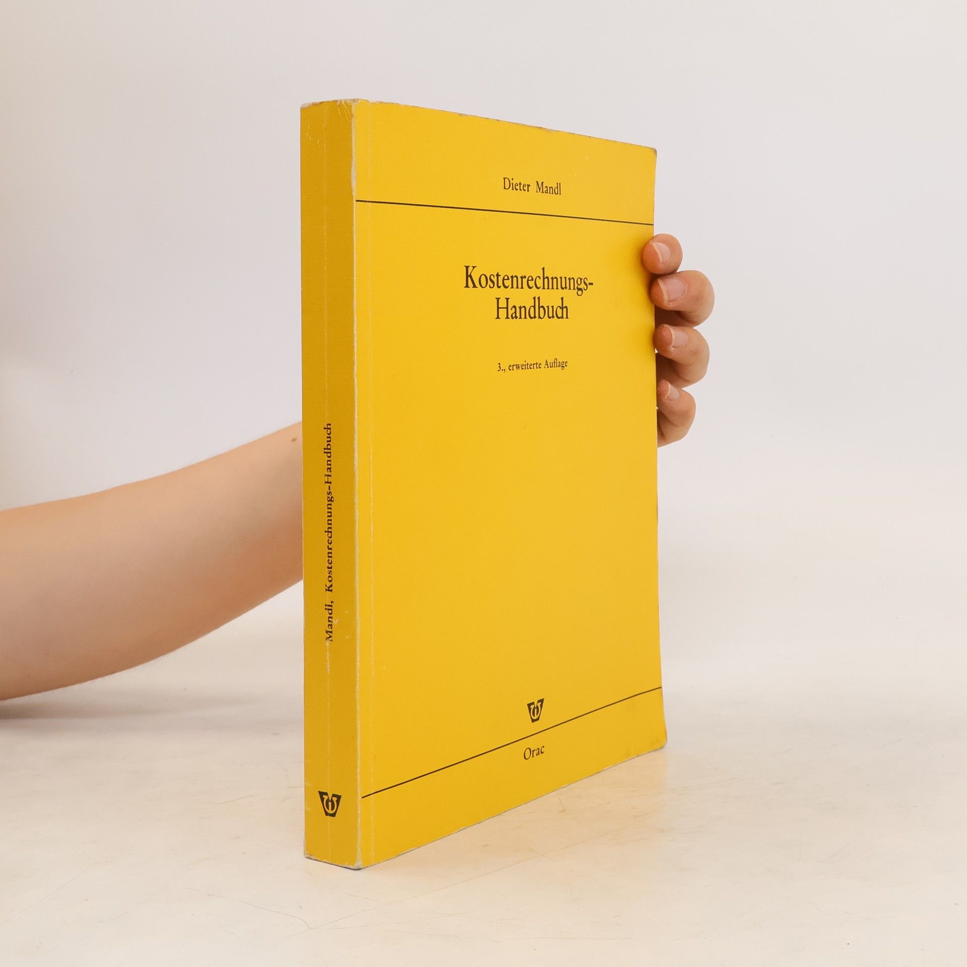 Dieter Mandl Kostenrechnungs-Handbuch