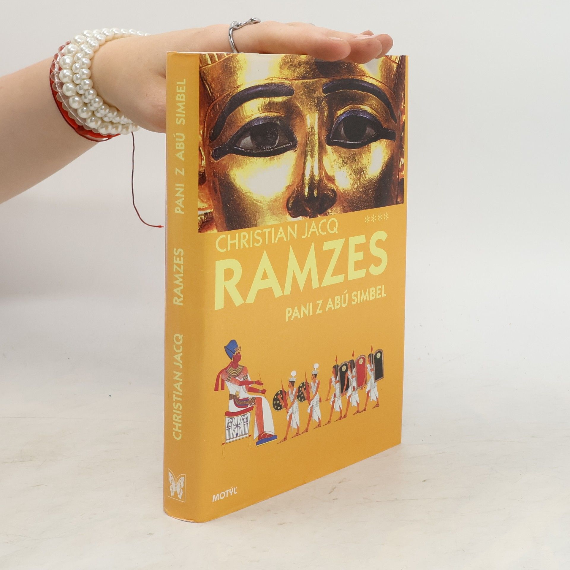 Christian Jacq Ramzes: pani z Abú Simbel