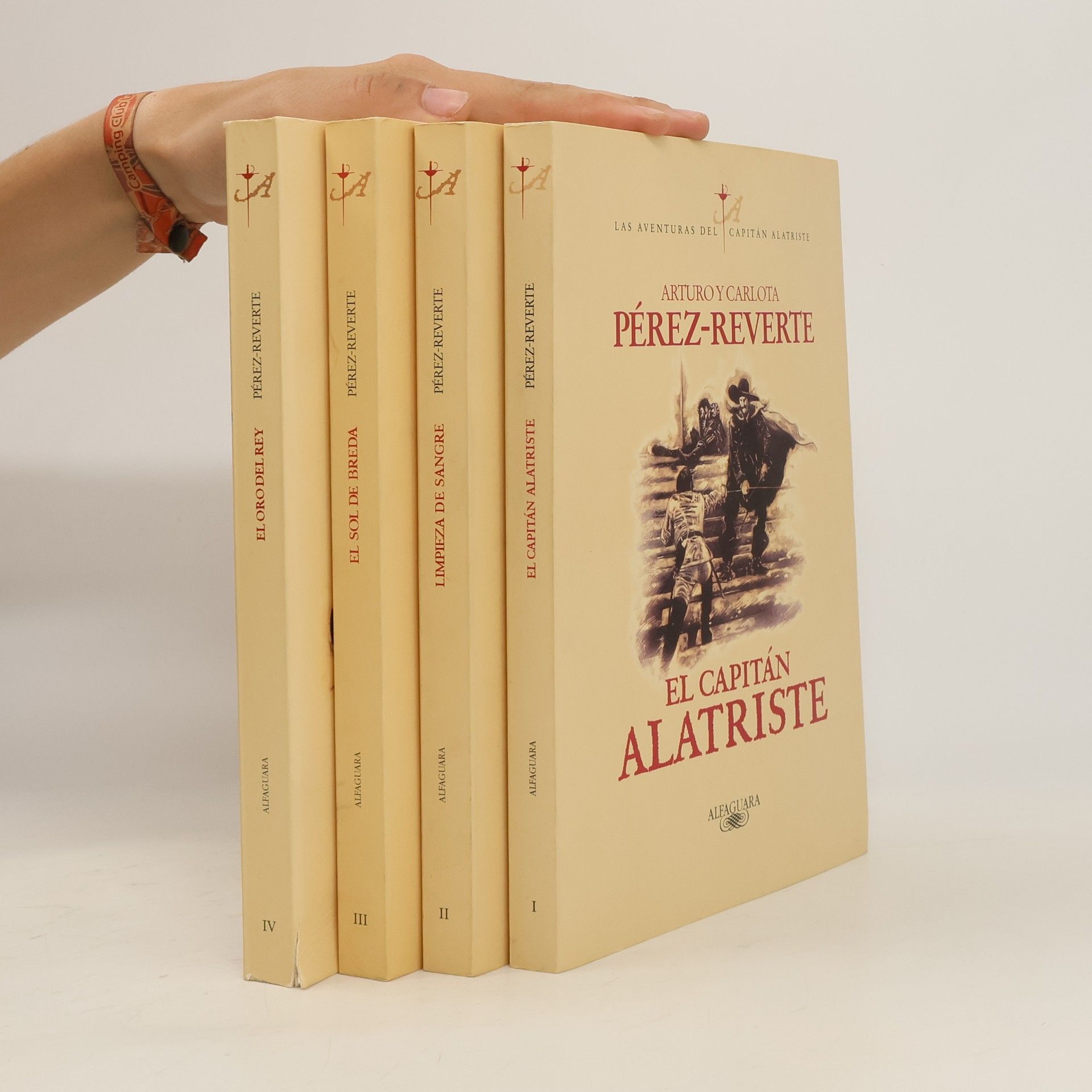 Arturo Pérez Reverte Las aventuras del capitán Alatriste I-IV