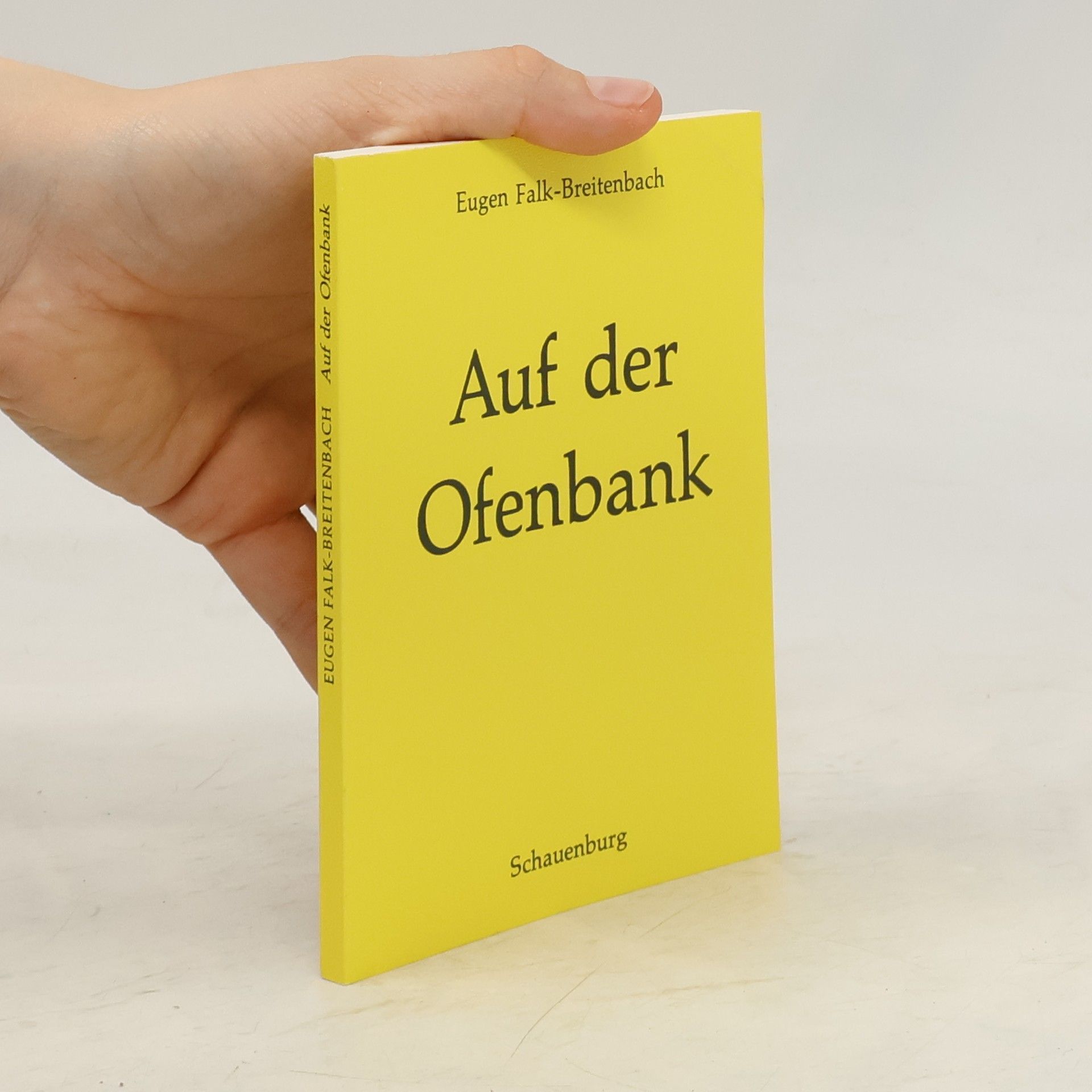 Eugen Falk-Breitenbach Auf der Ofenbank