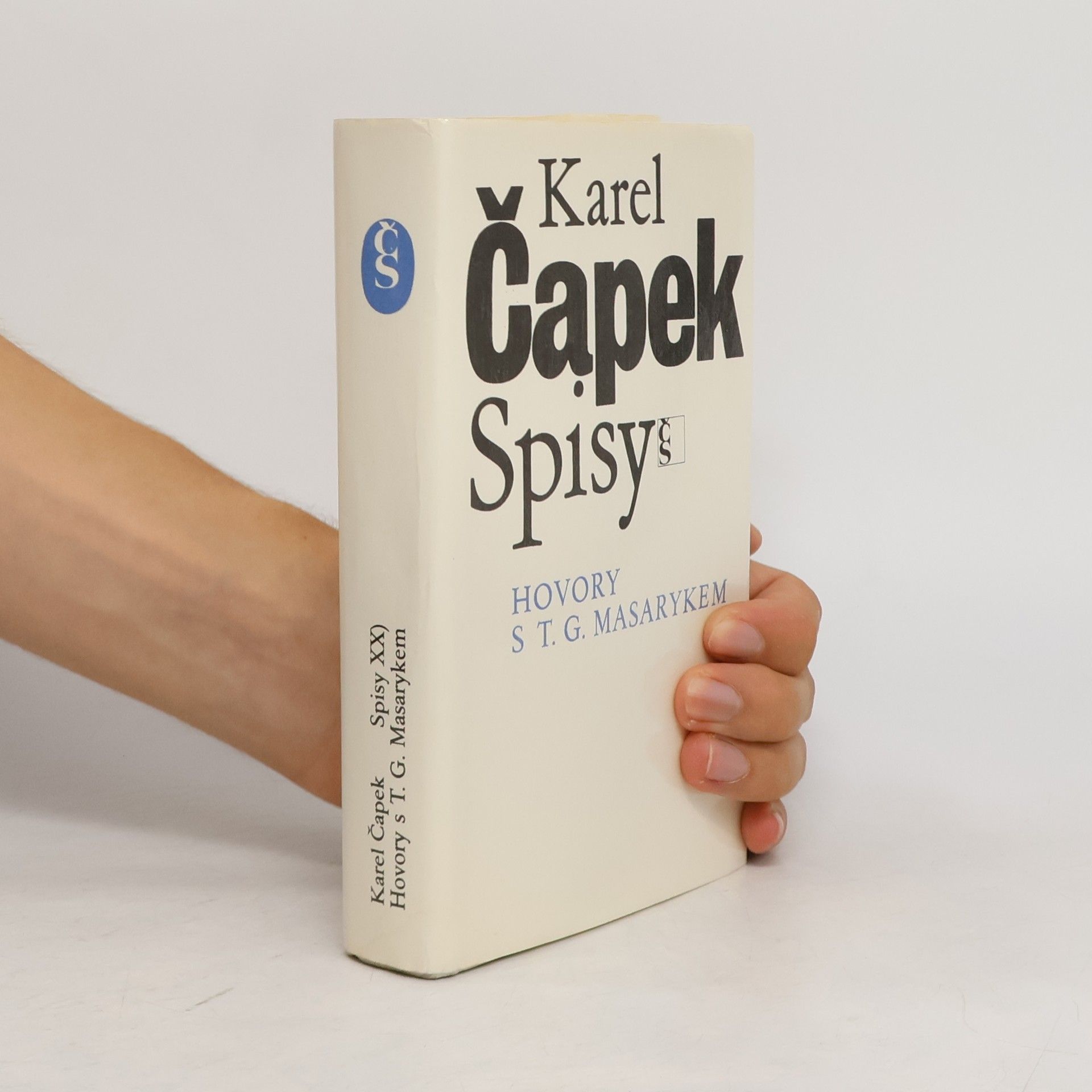 Karel Čapek Hovory s T. G. Masarykem