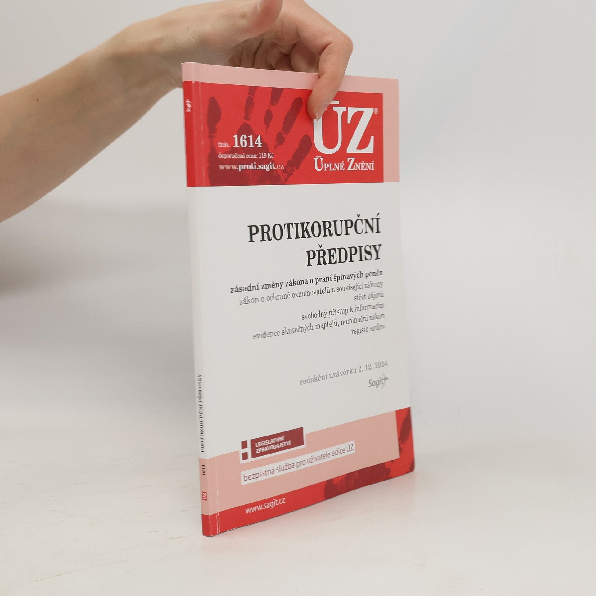 Autorenkollektiv Úplné znění 1614. Protikorupční předpisy