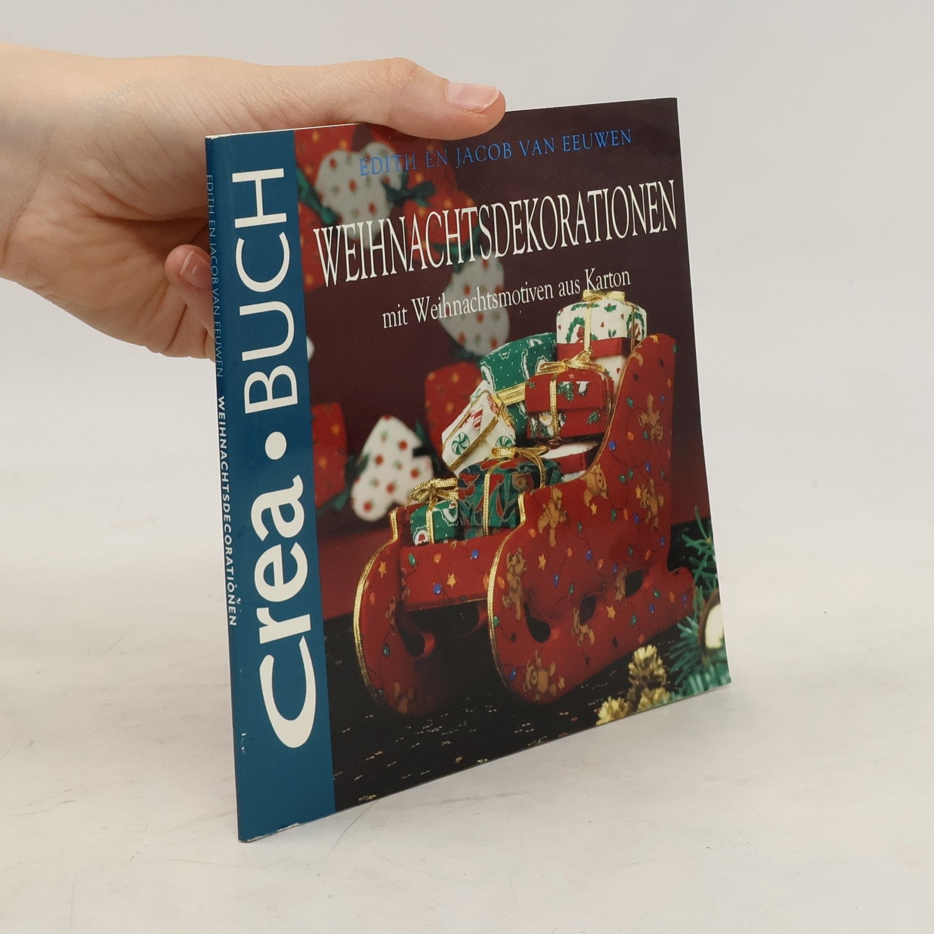 Edith Van Eeuwen Weihnachtsdekorationen mit Weihnachtsmotiven aus Karton