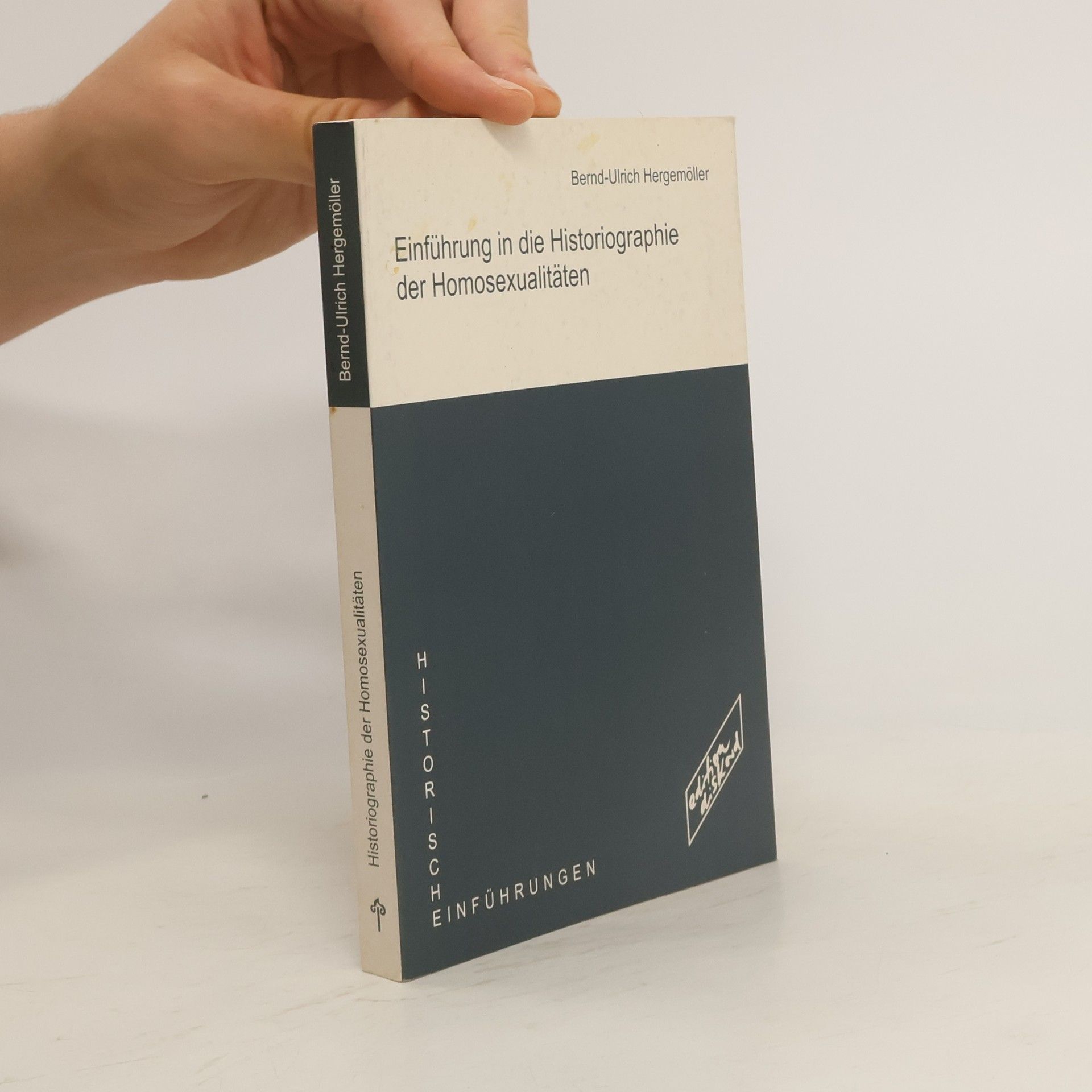 Bernd-Ulrich Rudolph Einführung in die Historiographie der Homosexualitäten