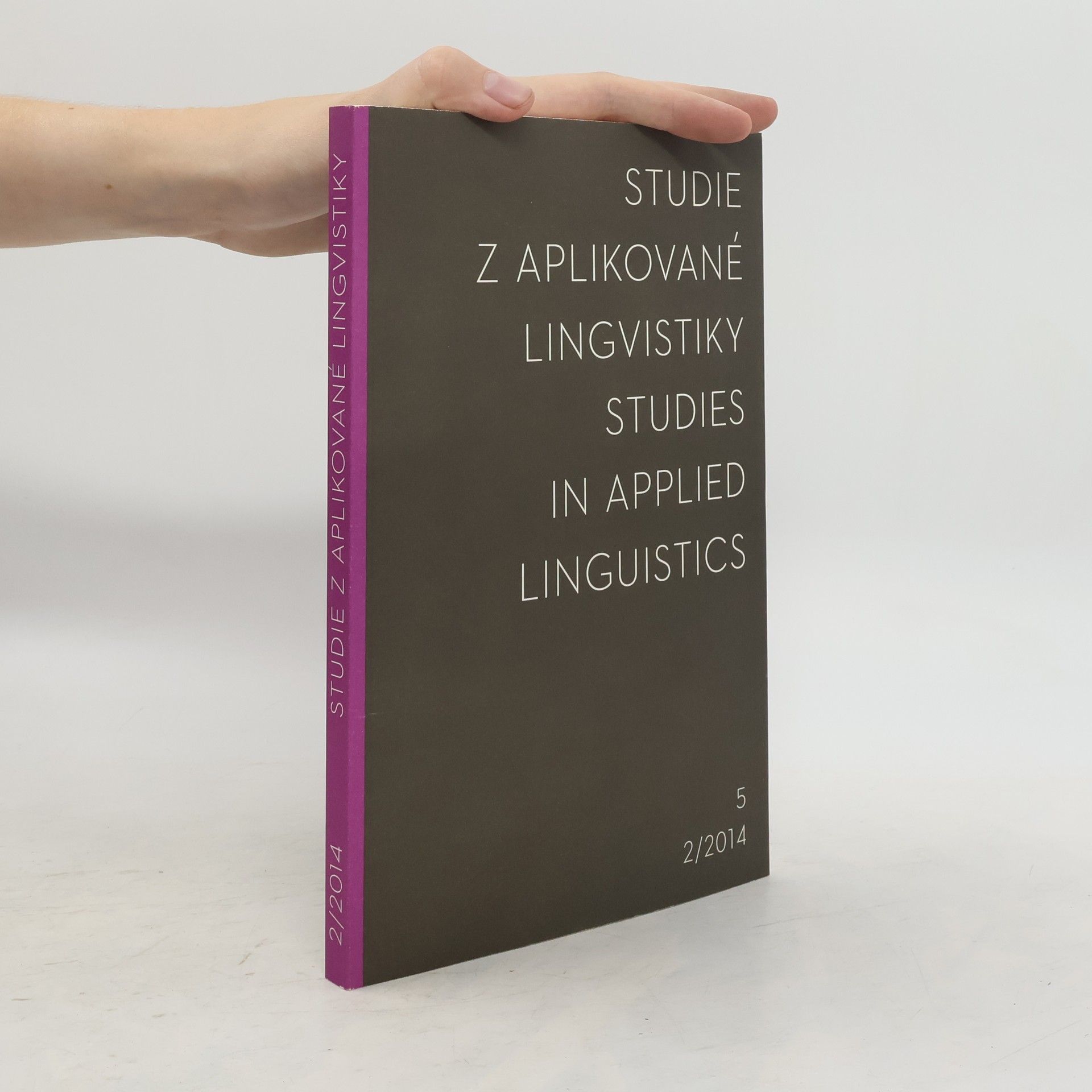 Collective Studie z aplikované lingvistiky. Studies in applied linguistics 2/2014