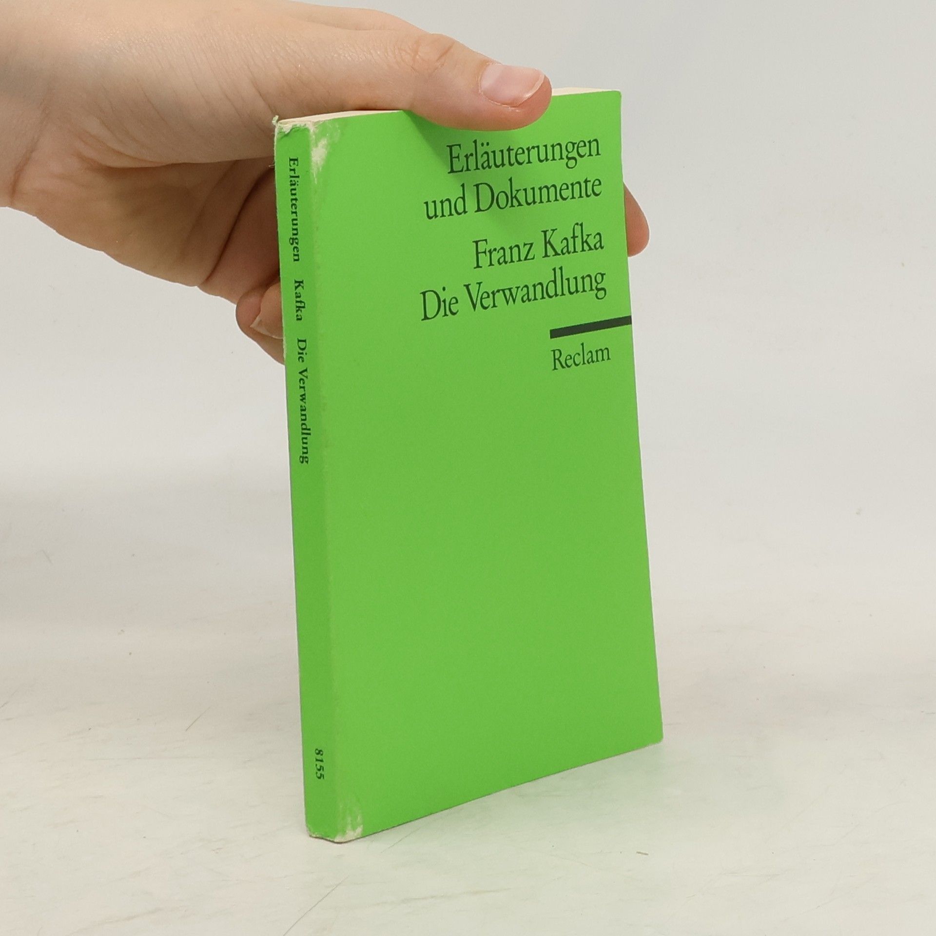 Peter Beicken Franz Kafka, Die Verwandlung