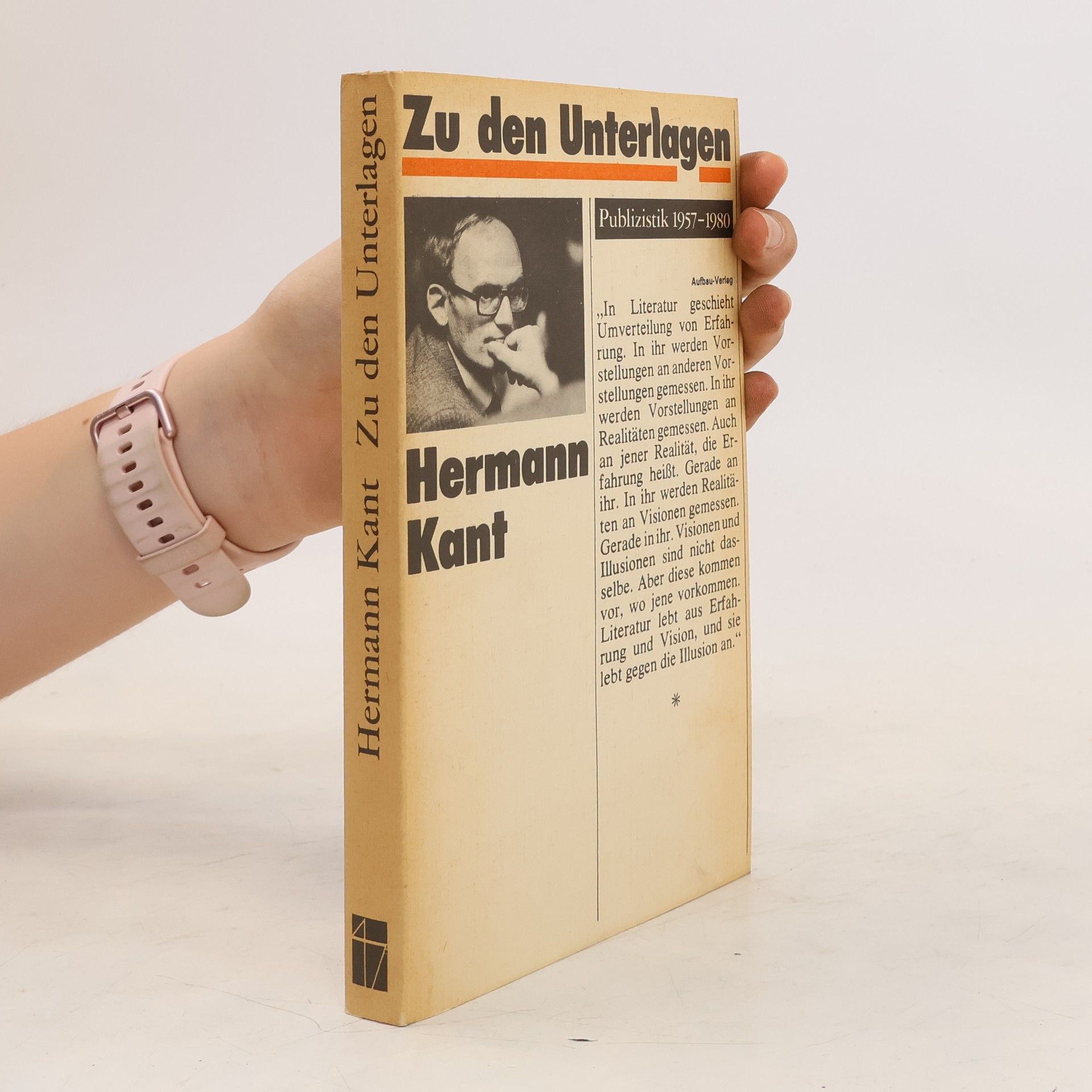 Kant Hermann Zu den Unterlagen