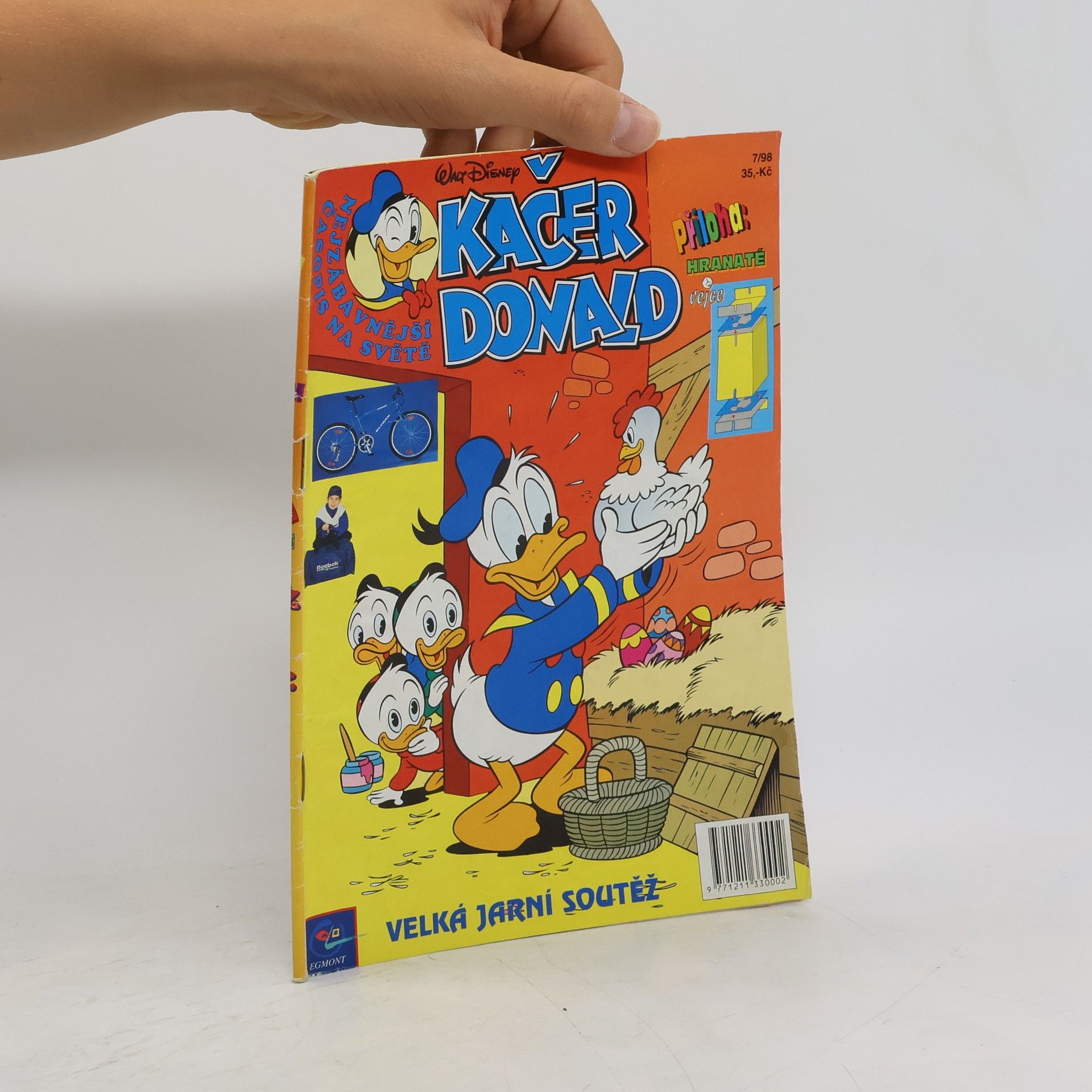 Walt Disney Kačer Donald 7/1998