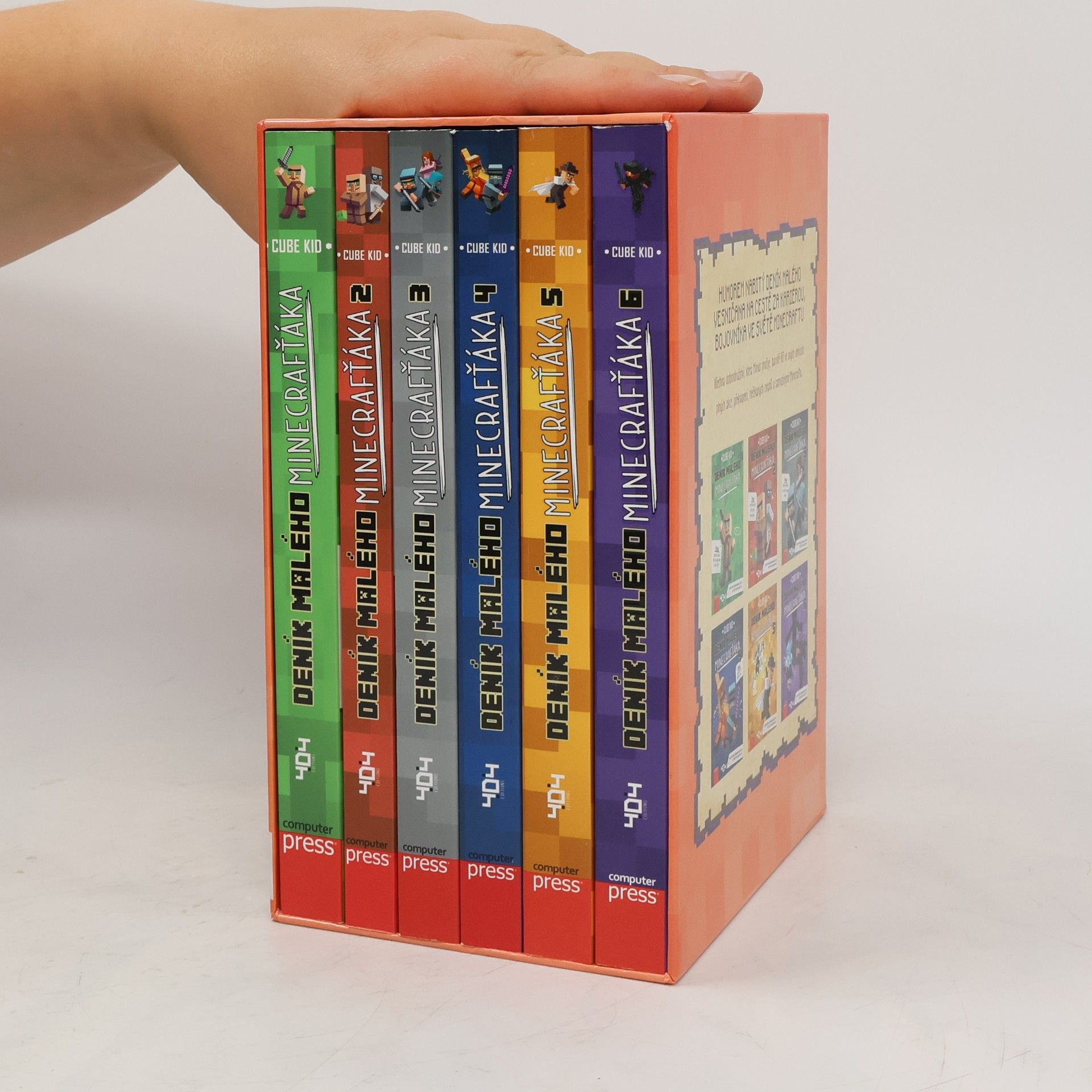 Cube Kid Deník malého Minecrafťáka BOX 1-6
