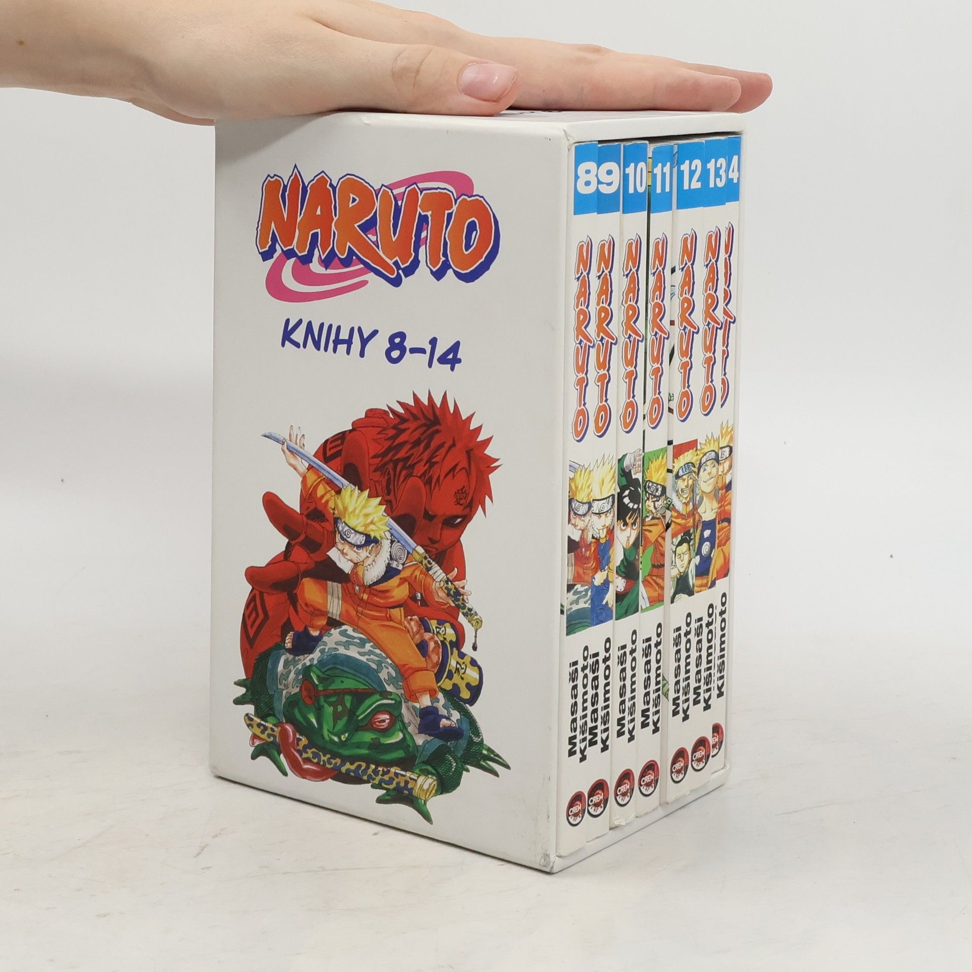 Masashi Kishimoto Naruto. Knihy 8-14 (7 svazků, box)