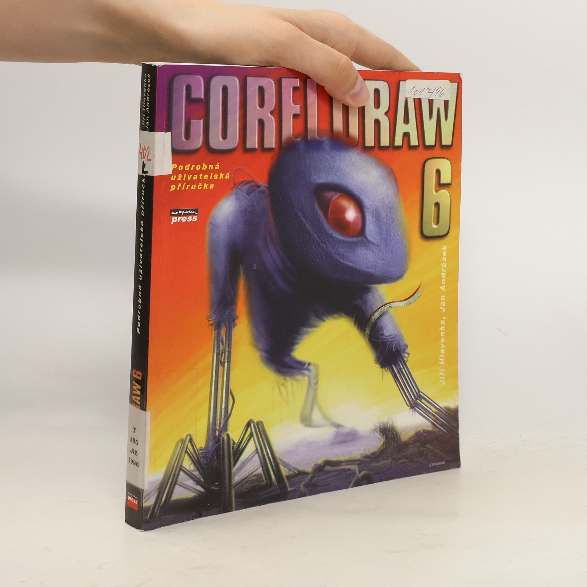 Jiří Hlavenka CorelDRAW 6 : podrobná uživatelská příručka