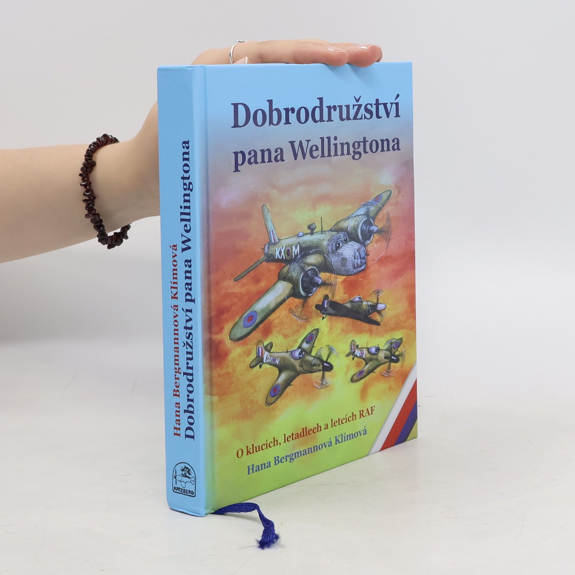 Hana Bergmannová Klímová Dobrodružství pana Wellingtona. O klucích, letadlech a letcích RAF