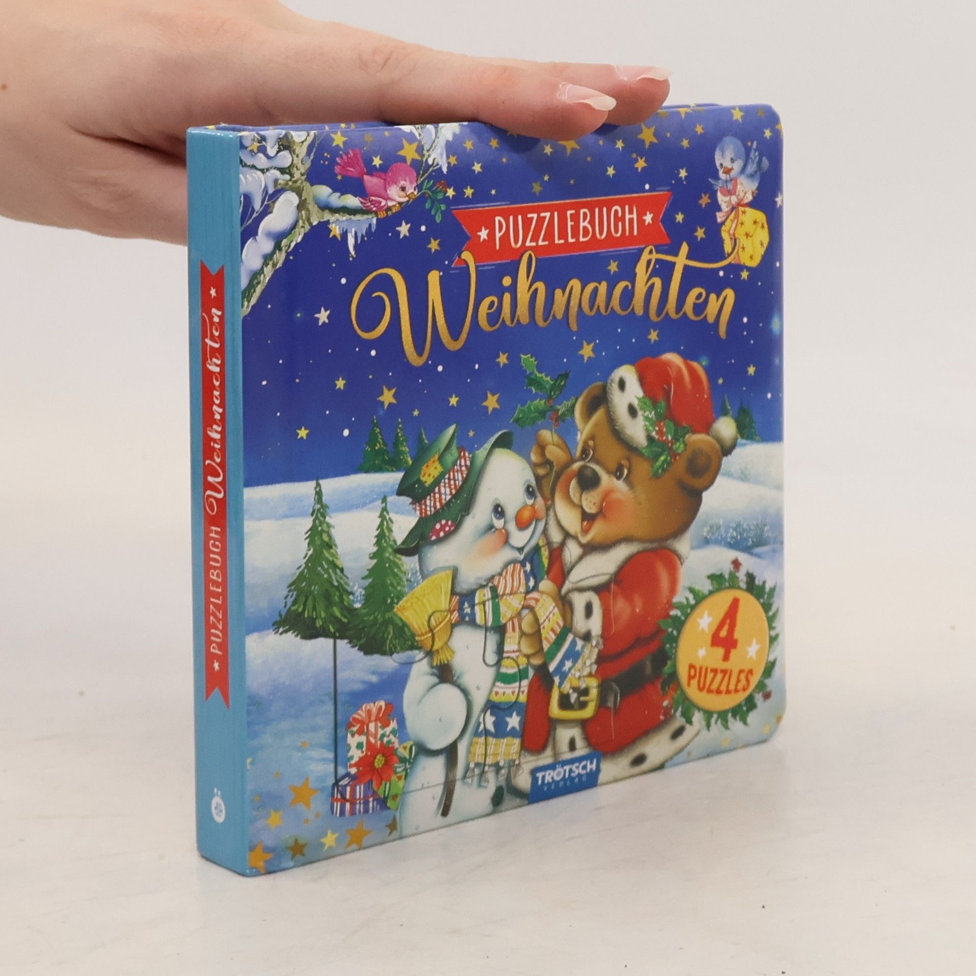 neuveden Trötsch Pappenbuch Puzzlebuch Weihnachten