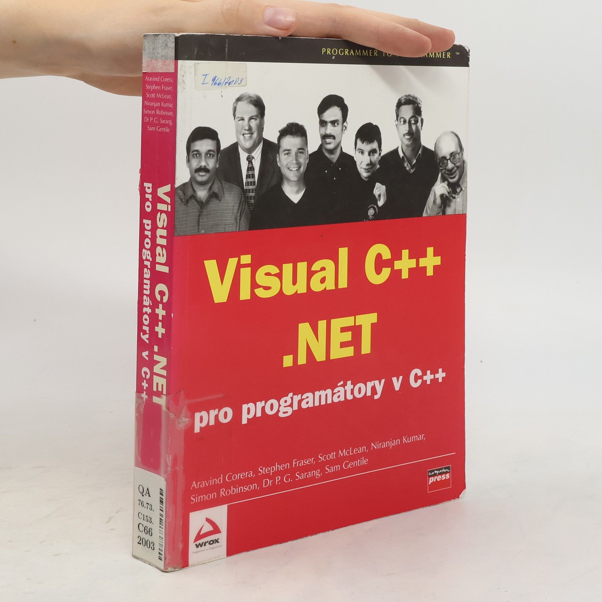 Simon J. Robinson Visual C++ .NET pro programátory v C++