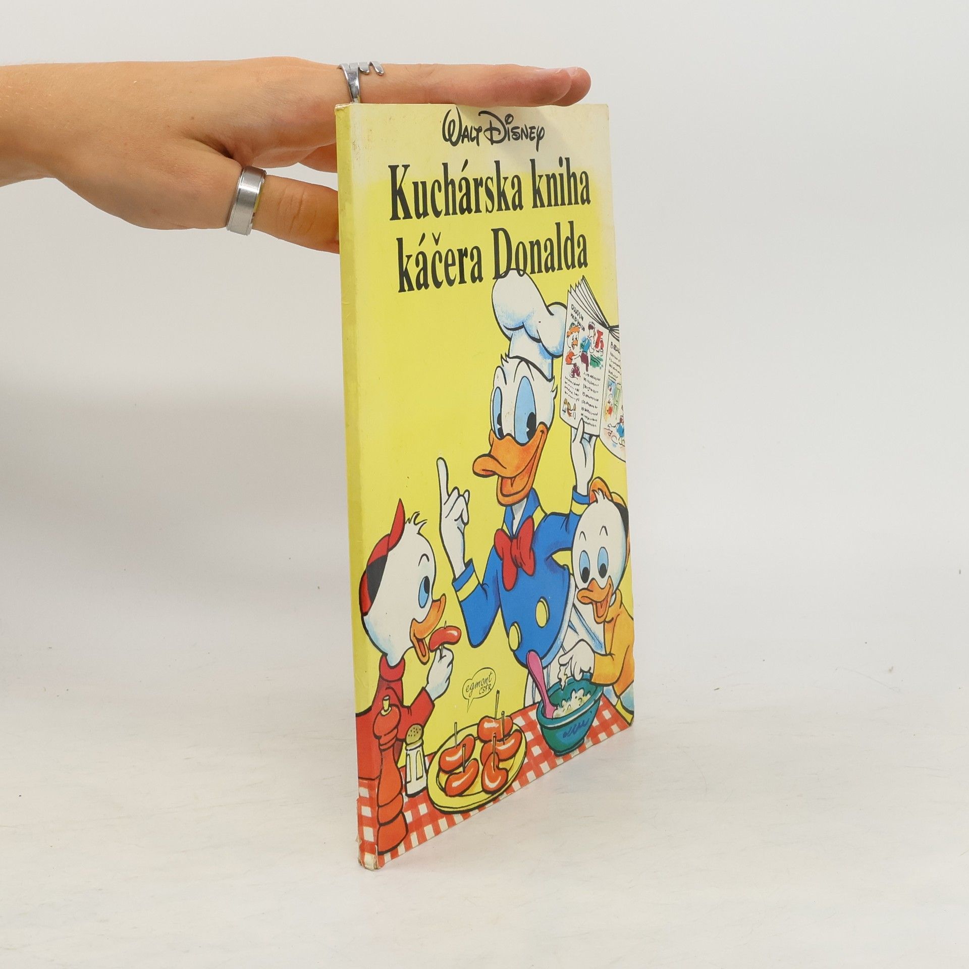 Walt Disney Kuchárska kniha káčera Donalda