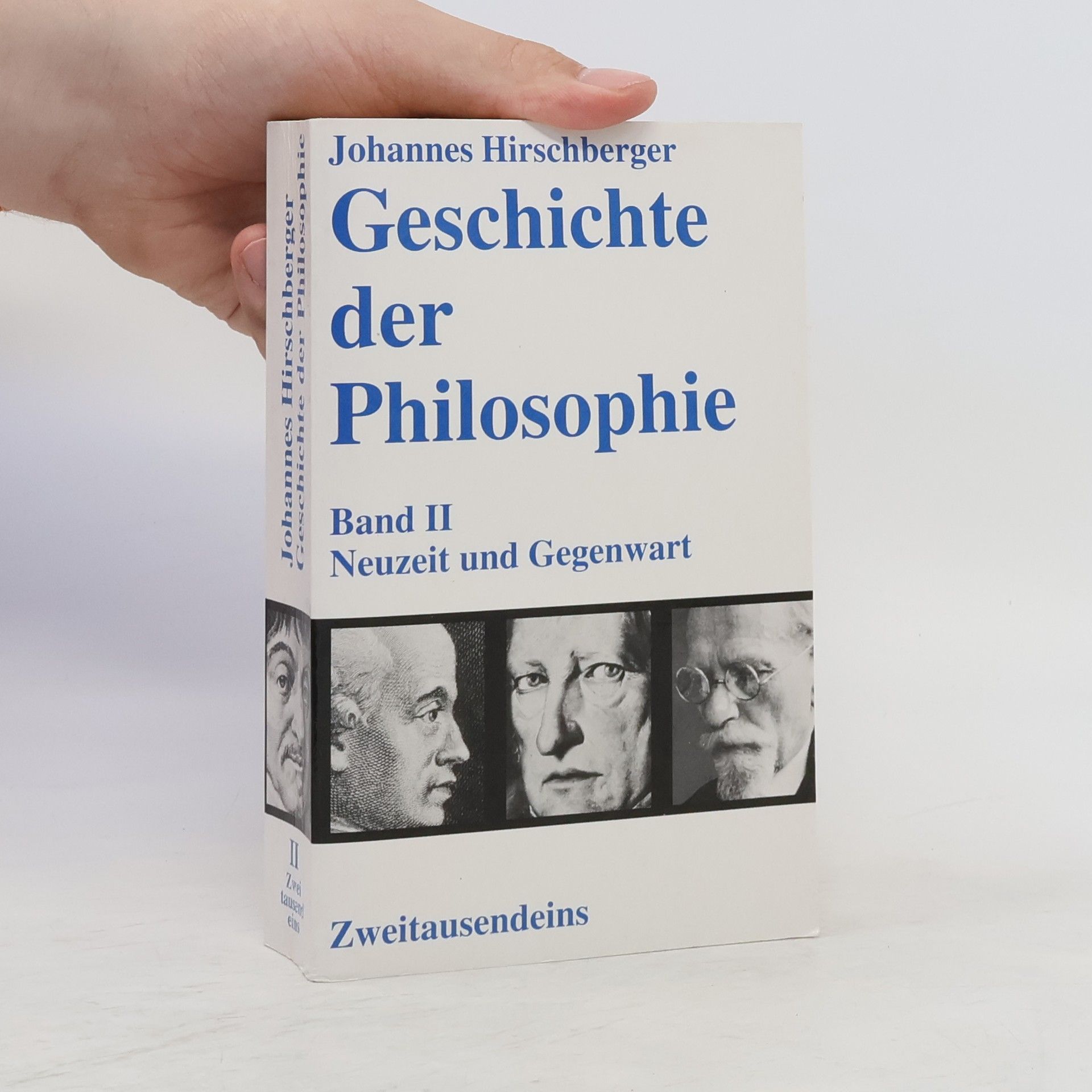 Johannes Hirschberger Geschichte der Philosophie 1.-2. díl (komplet)