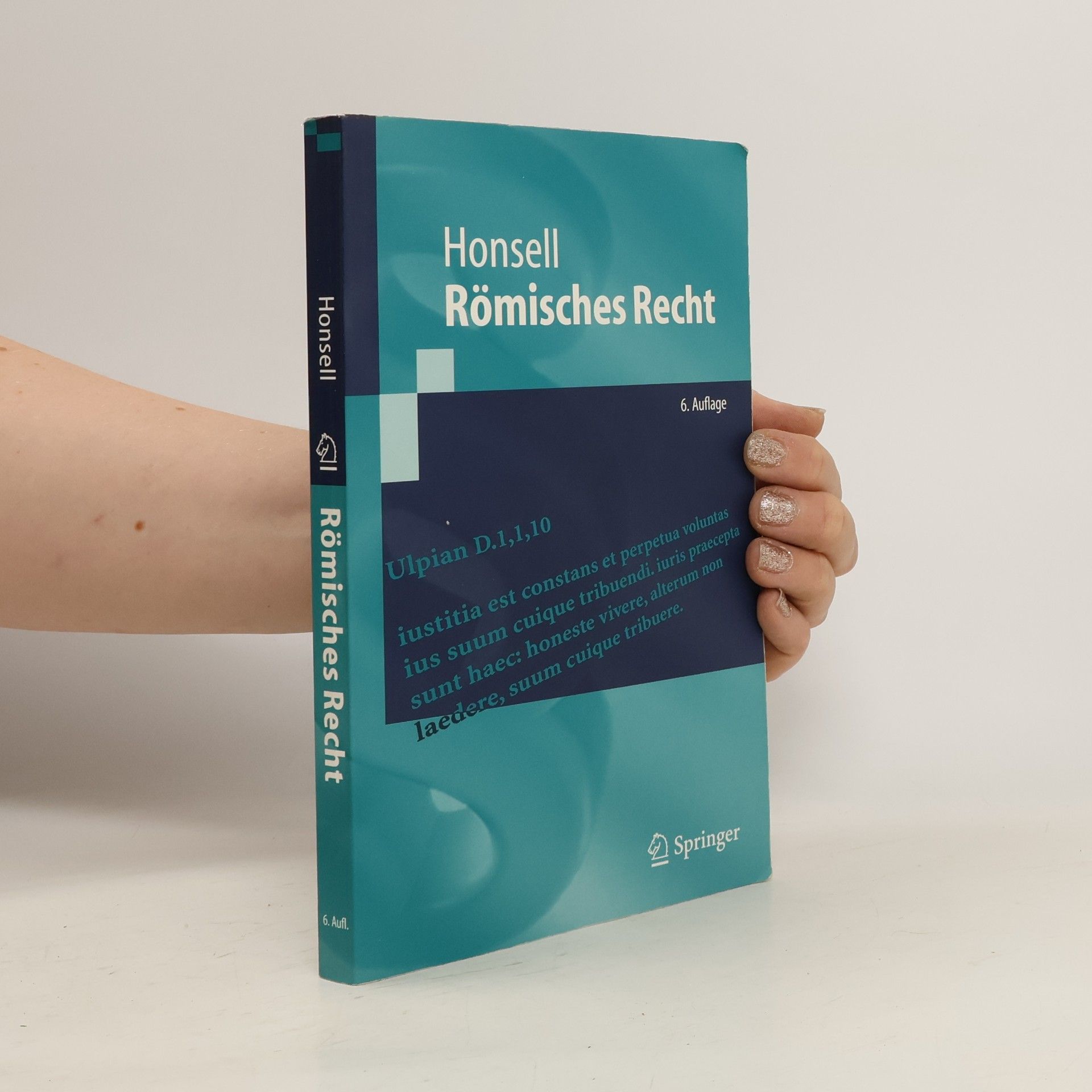 Heinrich Honsell Römisches Recht