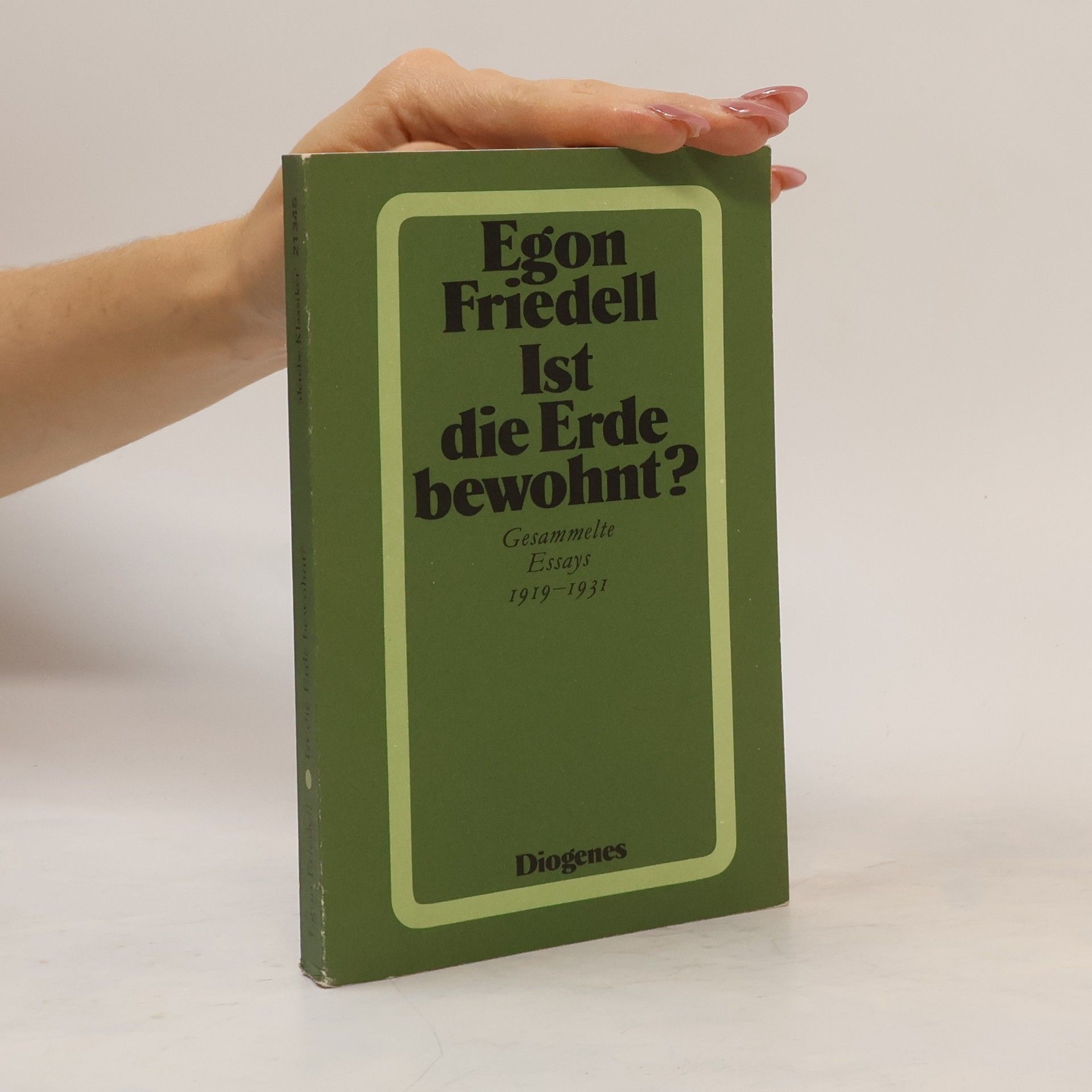 Egon Friedell Ist die Erde bewohnt?