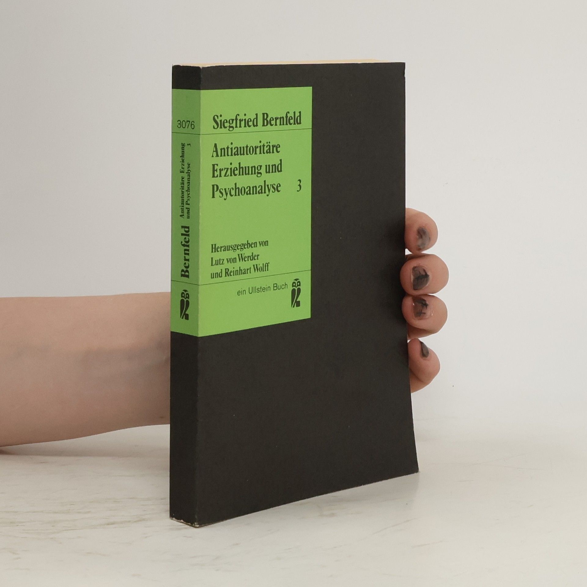 Siegfried Bernfeld Antiautoritäre Erziehung und Psychoanalyse 3