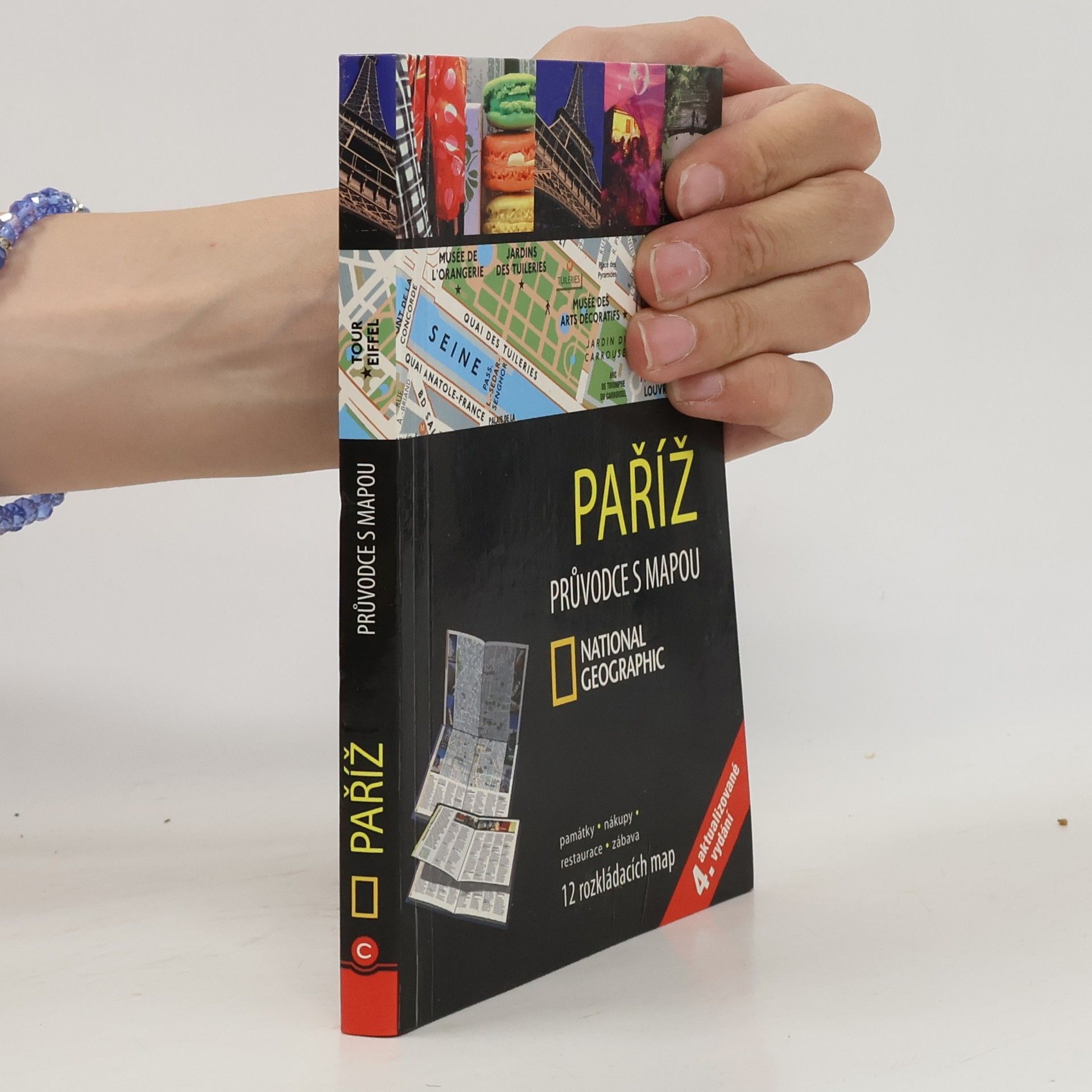 Mélani Le Bris Paříž - průvodce s mapou