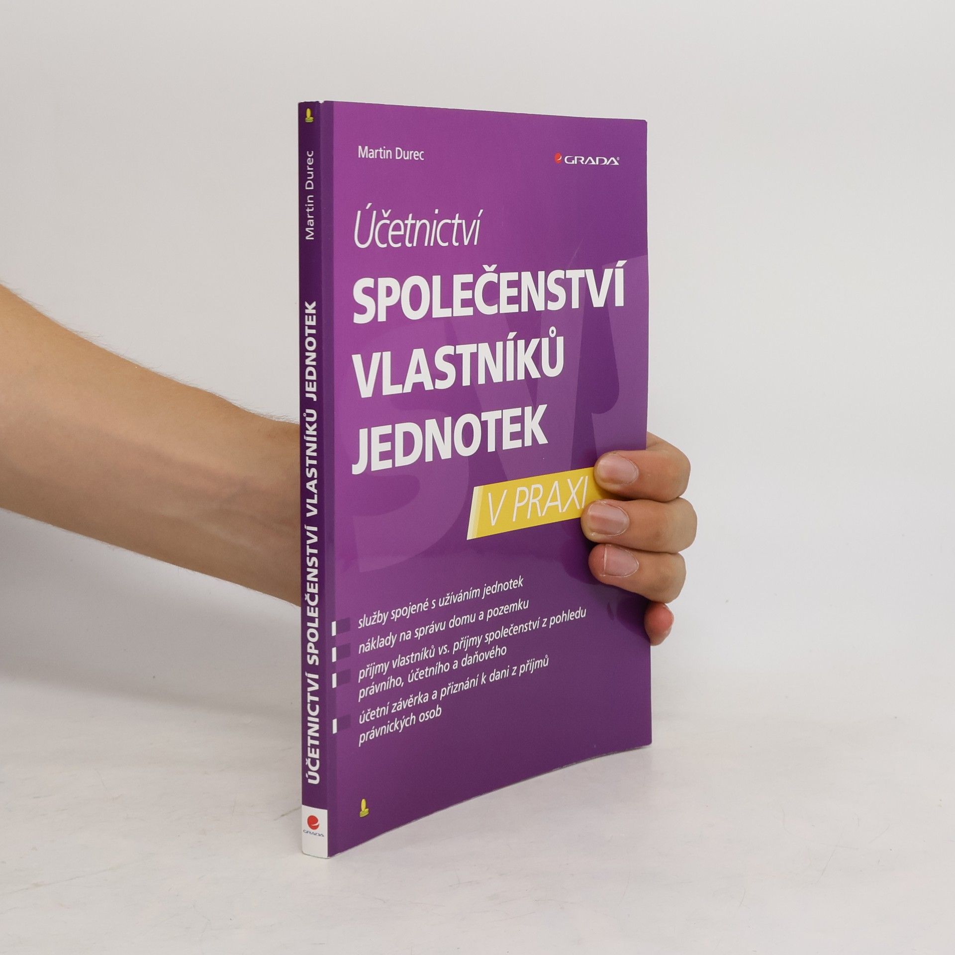 Martin Durec Účetnictví společenství vlastníků jednotek v praxi