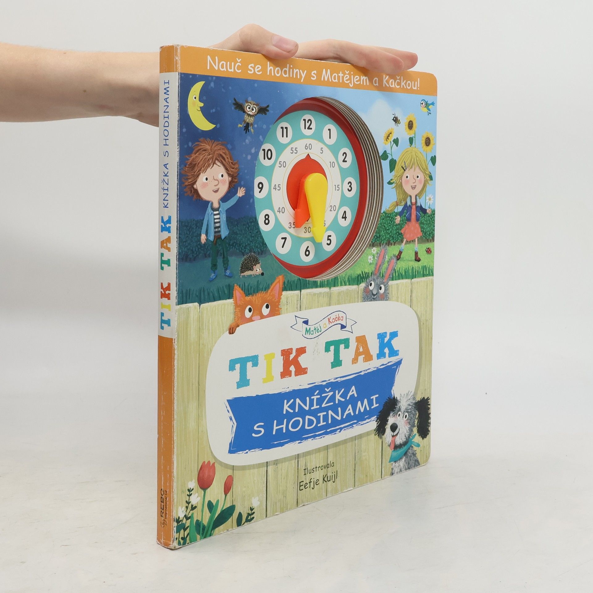 Lenka Uhlířová Tik tak. Knížka s hodinami