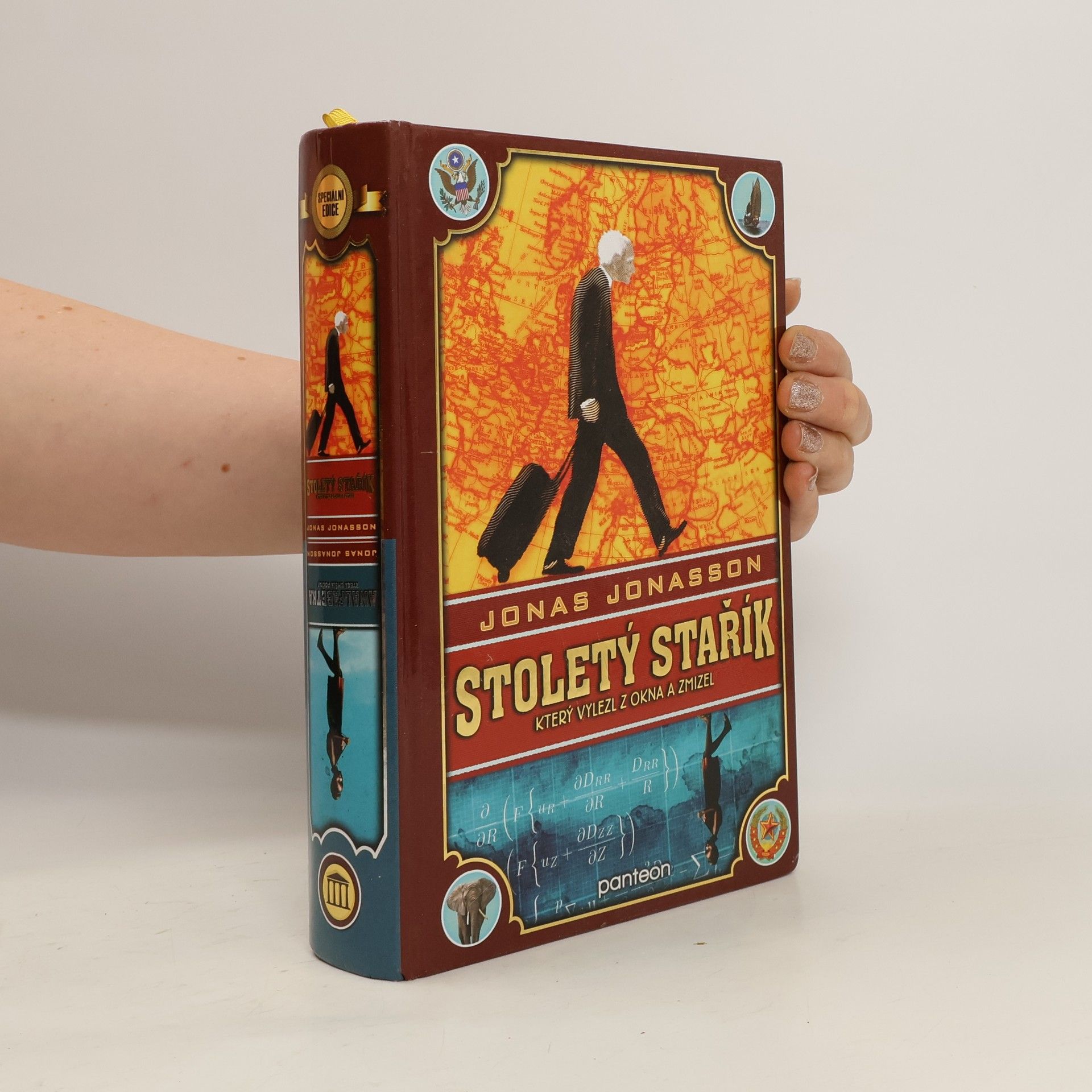 Jonas Jonasson Analfabetka, která uměla počítat ; Stoletý stařík, který vylezl z okna a zmizel