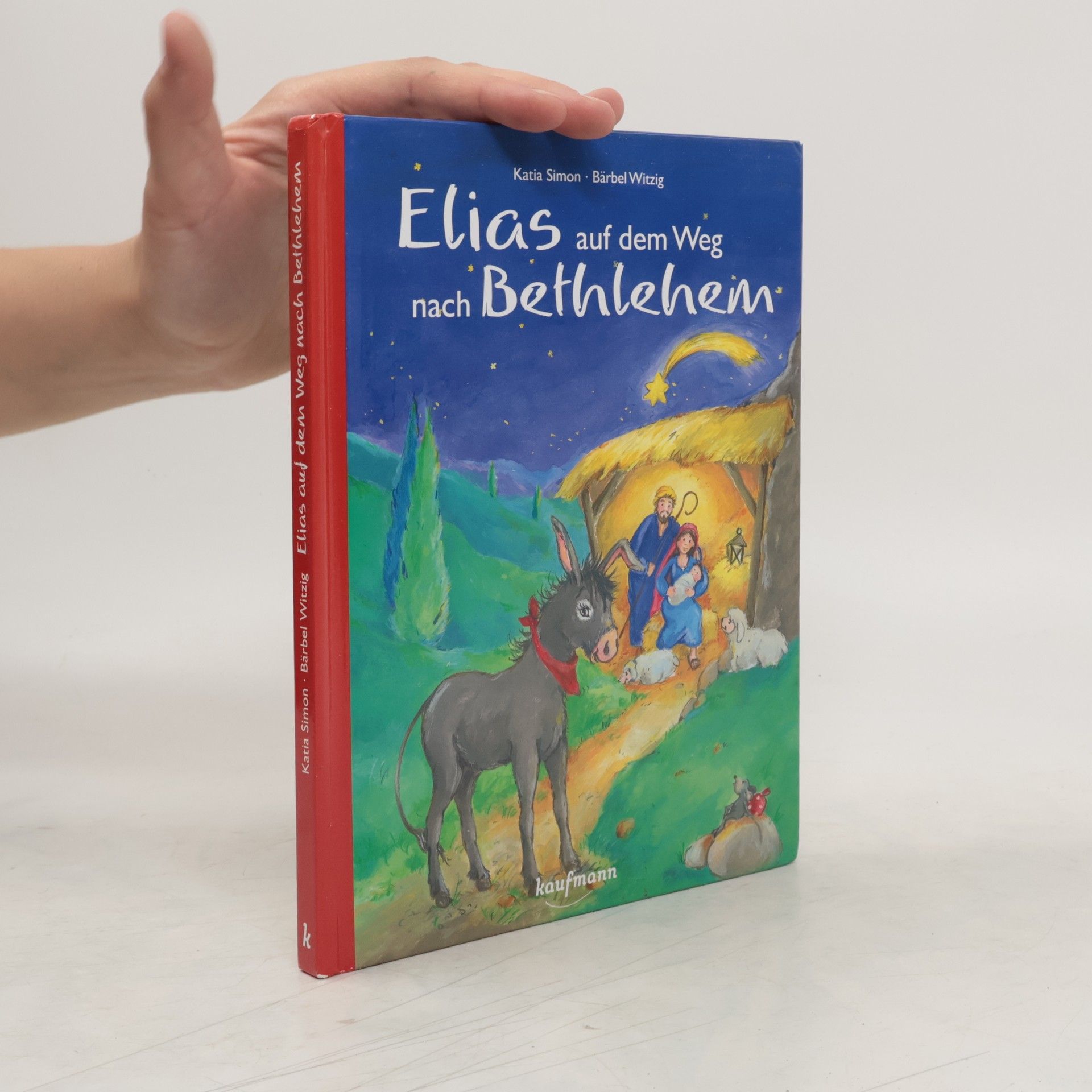 Katia Simon Elias auf dem Weg nach Betlehem