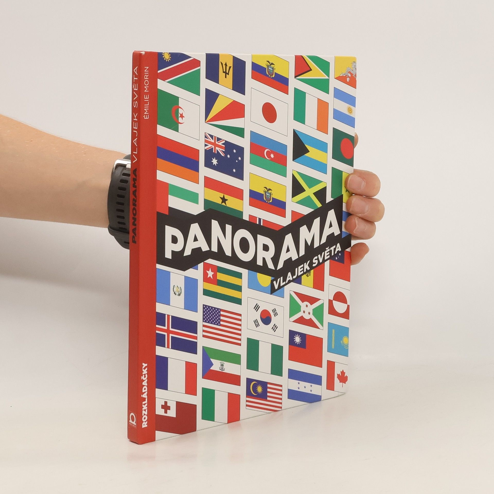 Emilie Morin Panorama vlajek světa. Rozkládačky