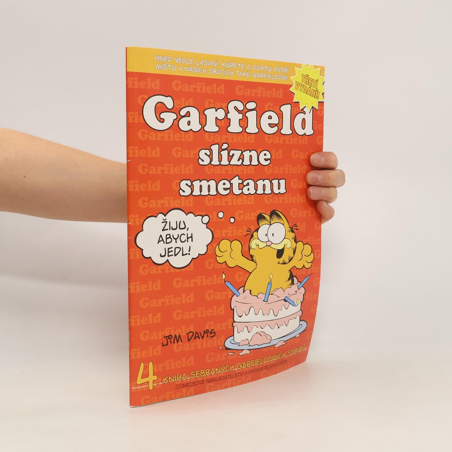 Jim Davis Garfield #04: Slízne smetanu