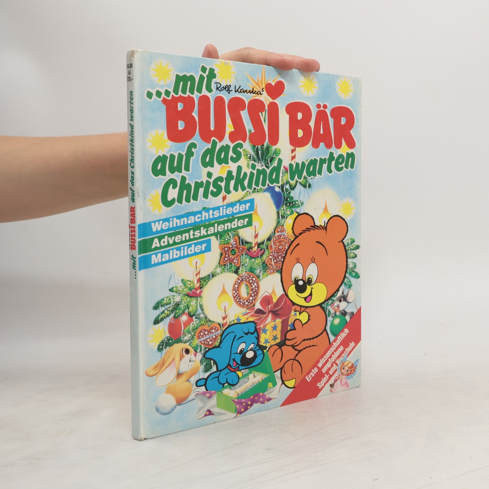Rolf Kauka Mit Bussi Bär auf das Christkind warten. Weihnachtslieder, Adventskalender, Malbilder