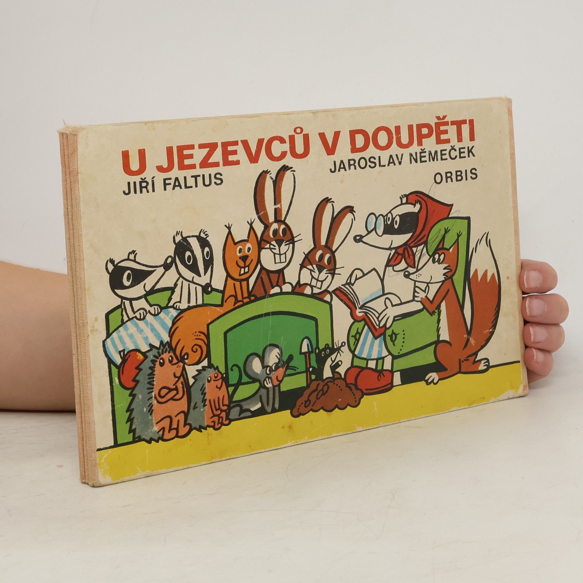 Jaroslav Němeček U jezevců v doupěti