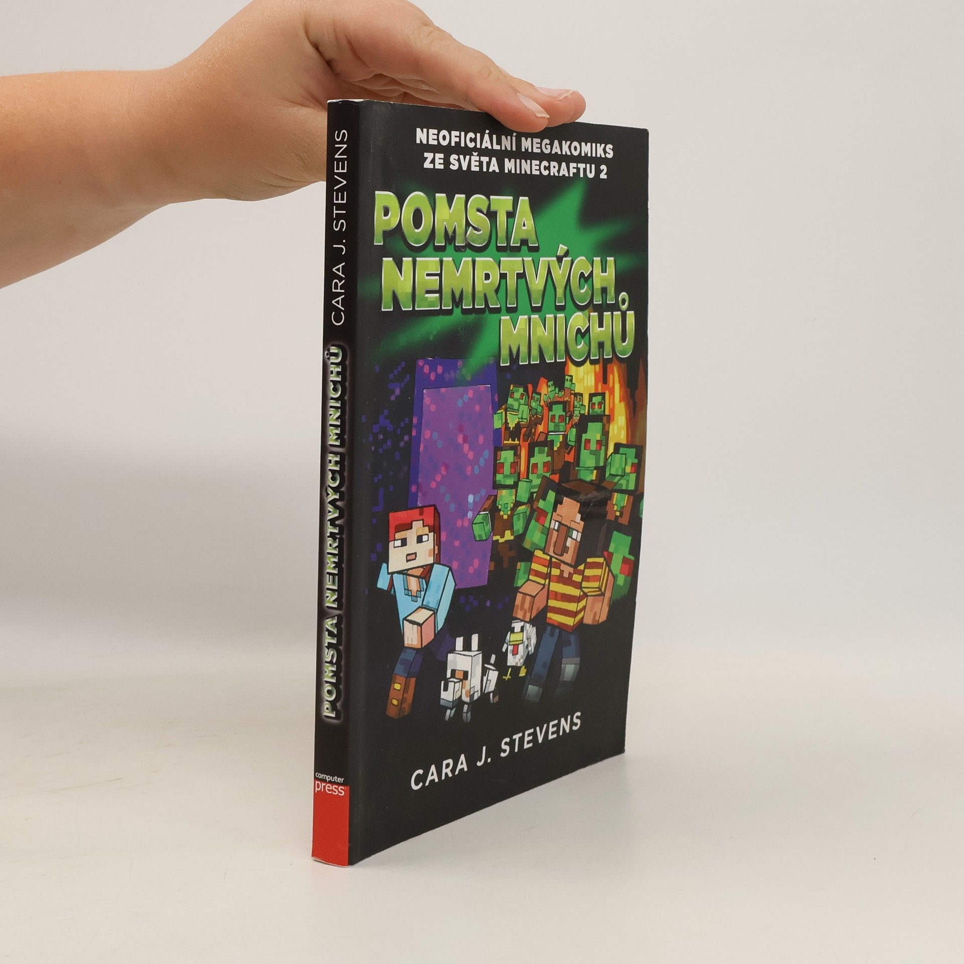Cara J. Stevens Pomsta nemrtvých mnichů. Neoficiální megakomix ze světa Minecraftu 2