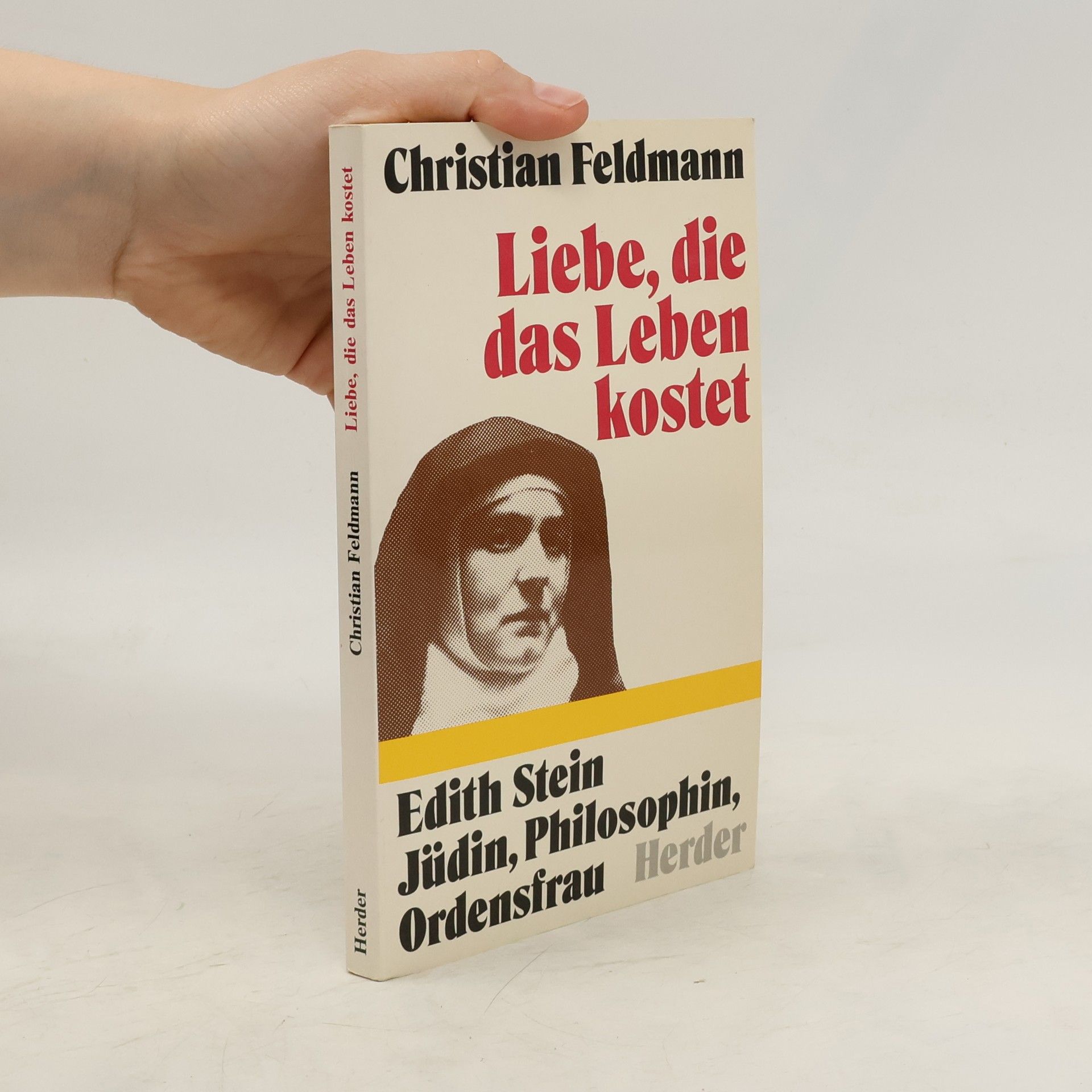 Christian Feldmann Liebe, die das Leben kostet